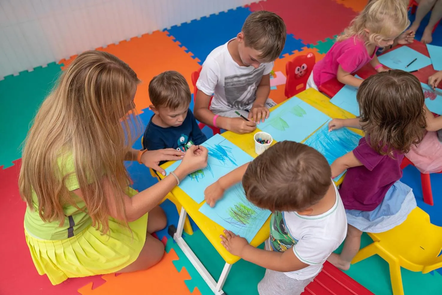 Kids's club in The Sailing Bay Beach Resort