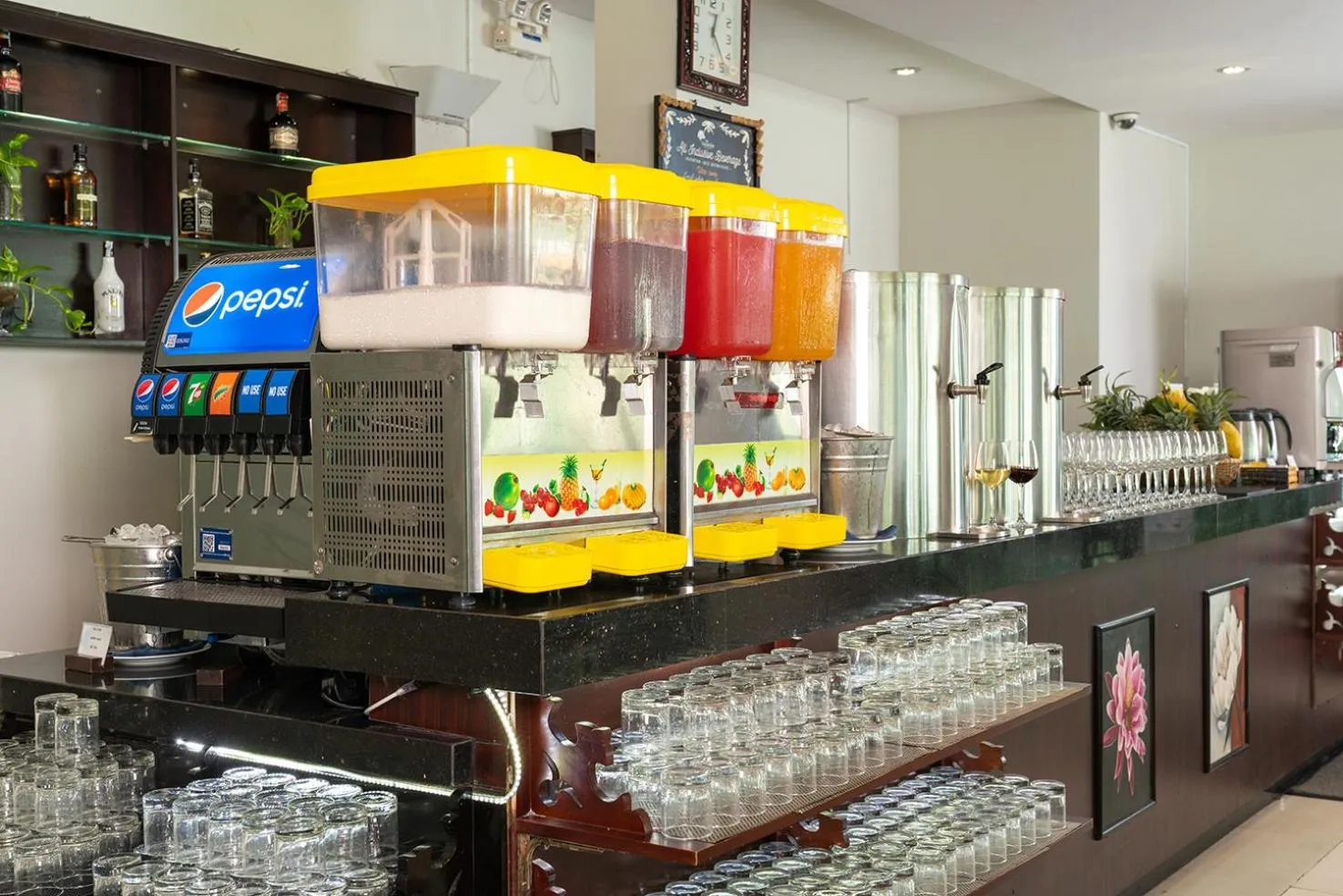 Non alcoholic drinks in The Sailing Bay Beach Resort