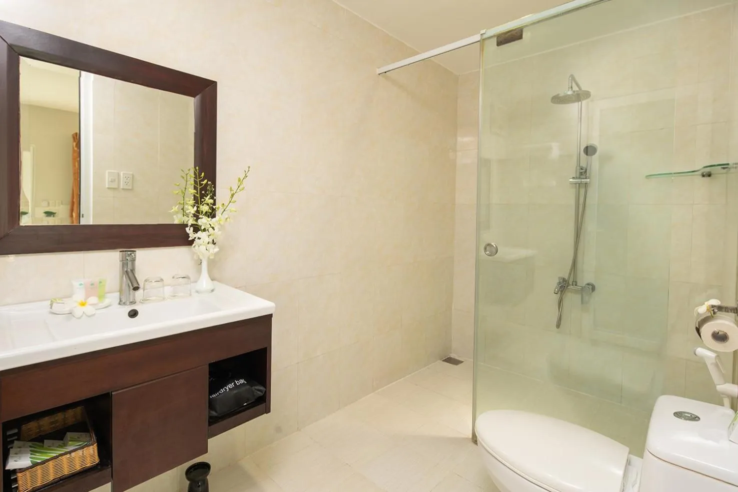 Garden view in The Sailing Bay Beach Resort