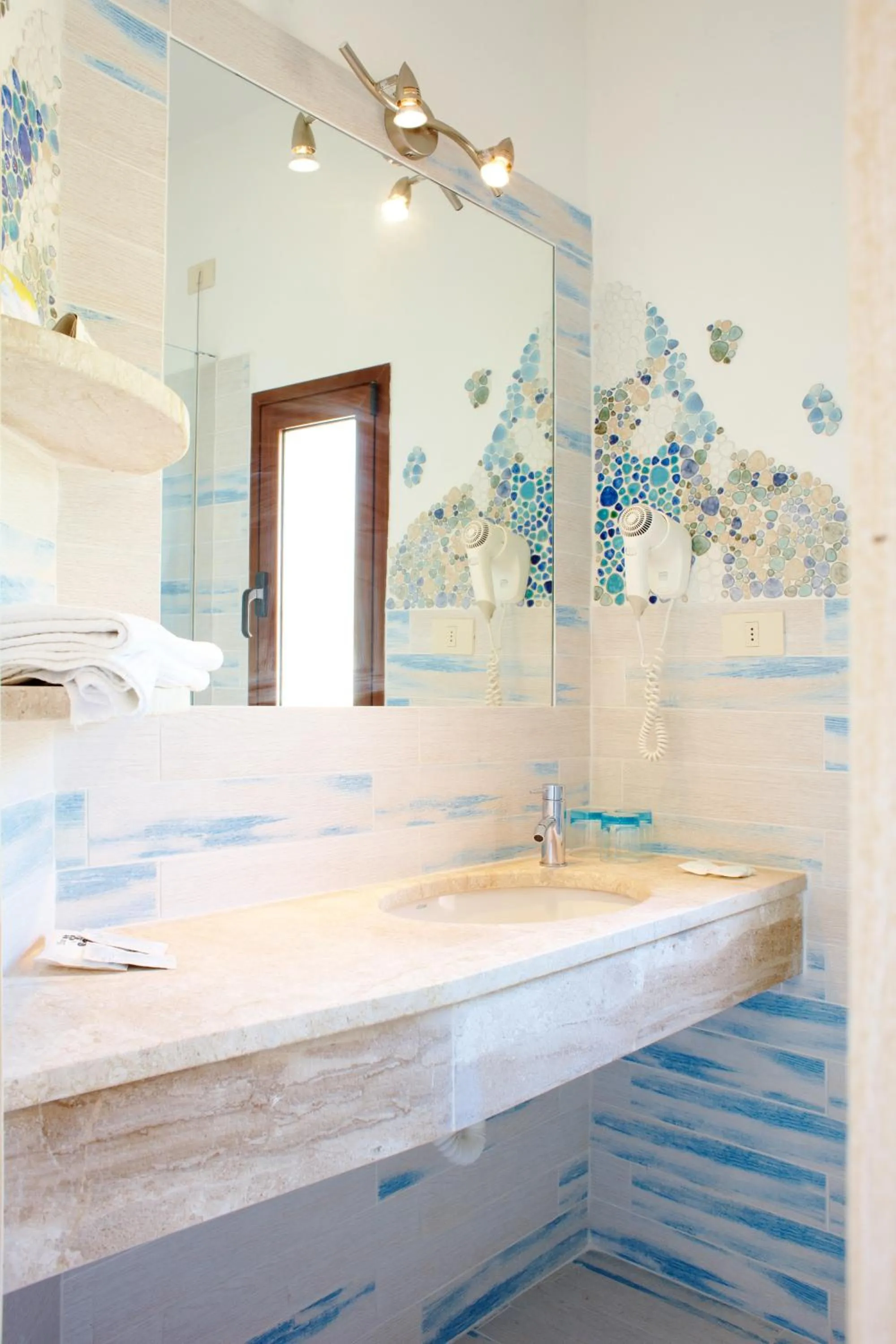 Shower in Hotel Corallaro