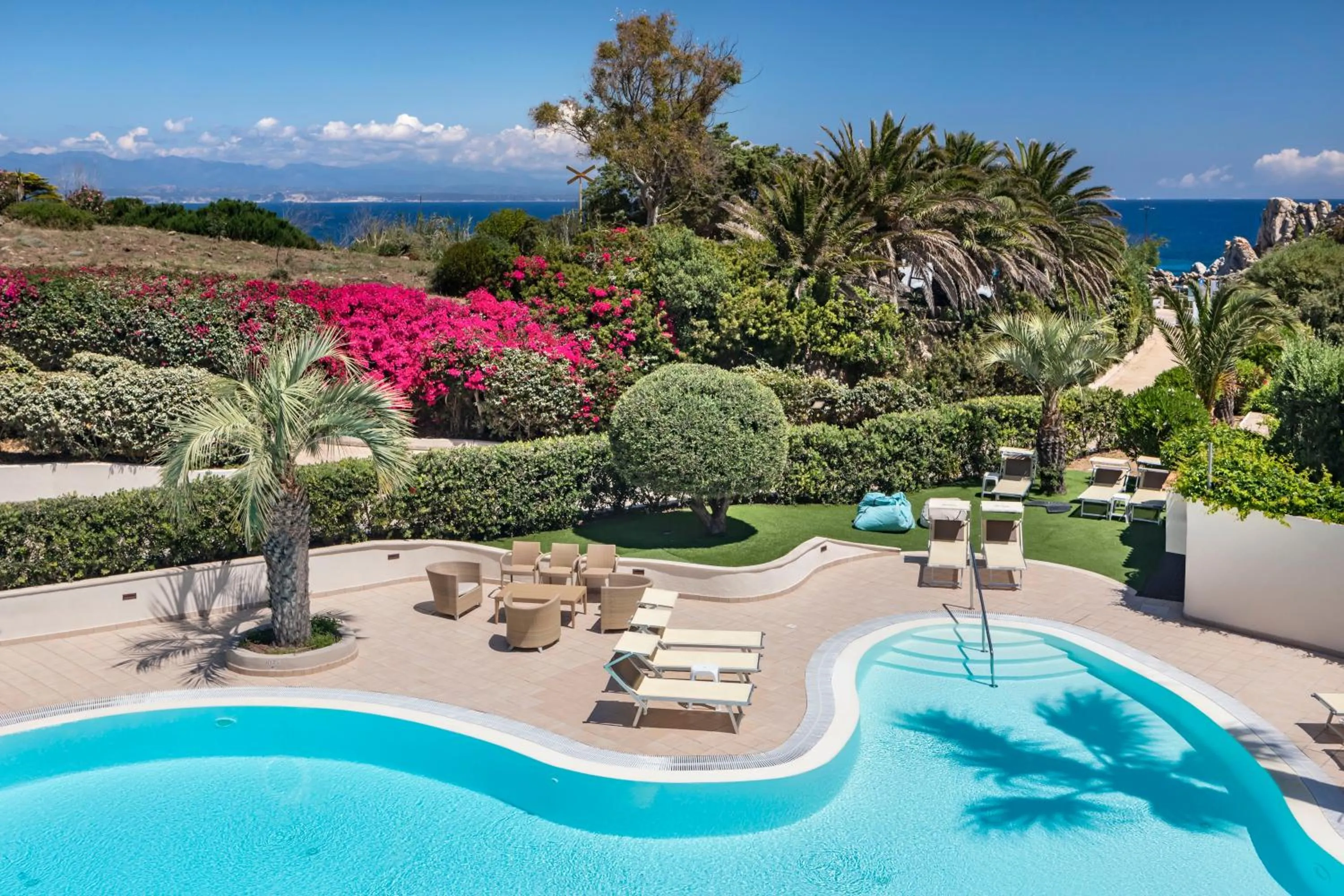 Swimming pool in Hotel Corallaro