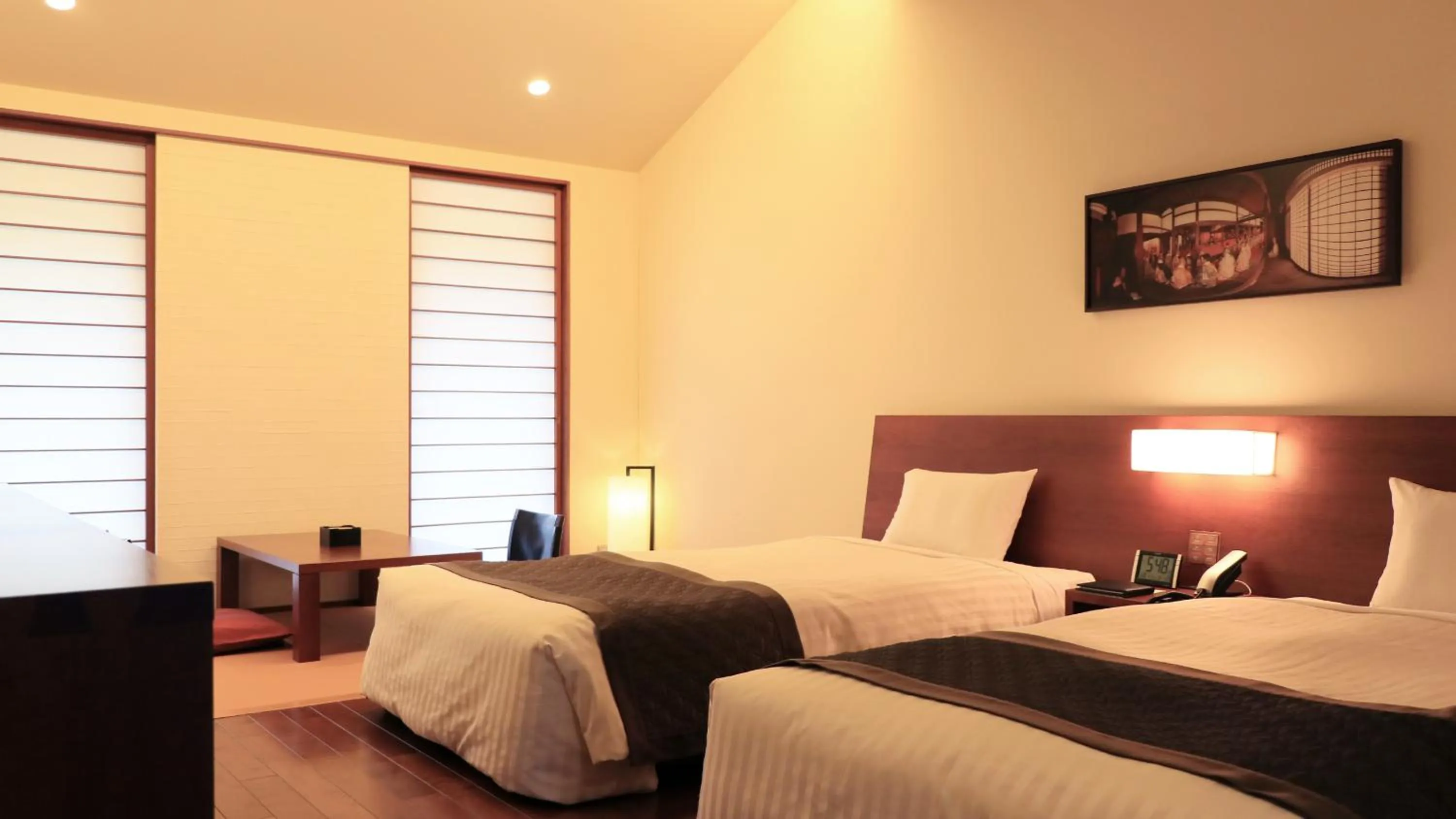 Bed in Chion-in Wajun Kaikan