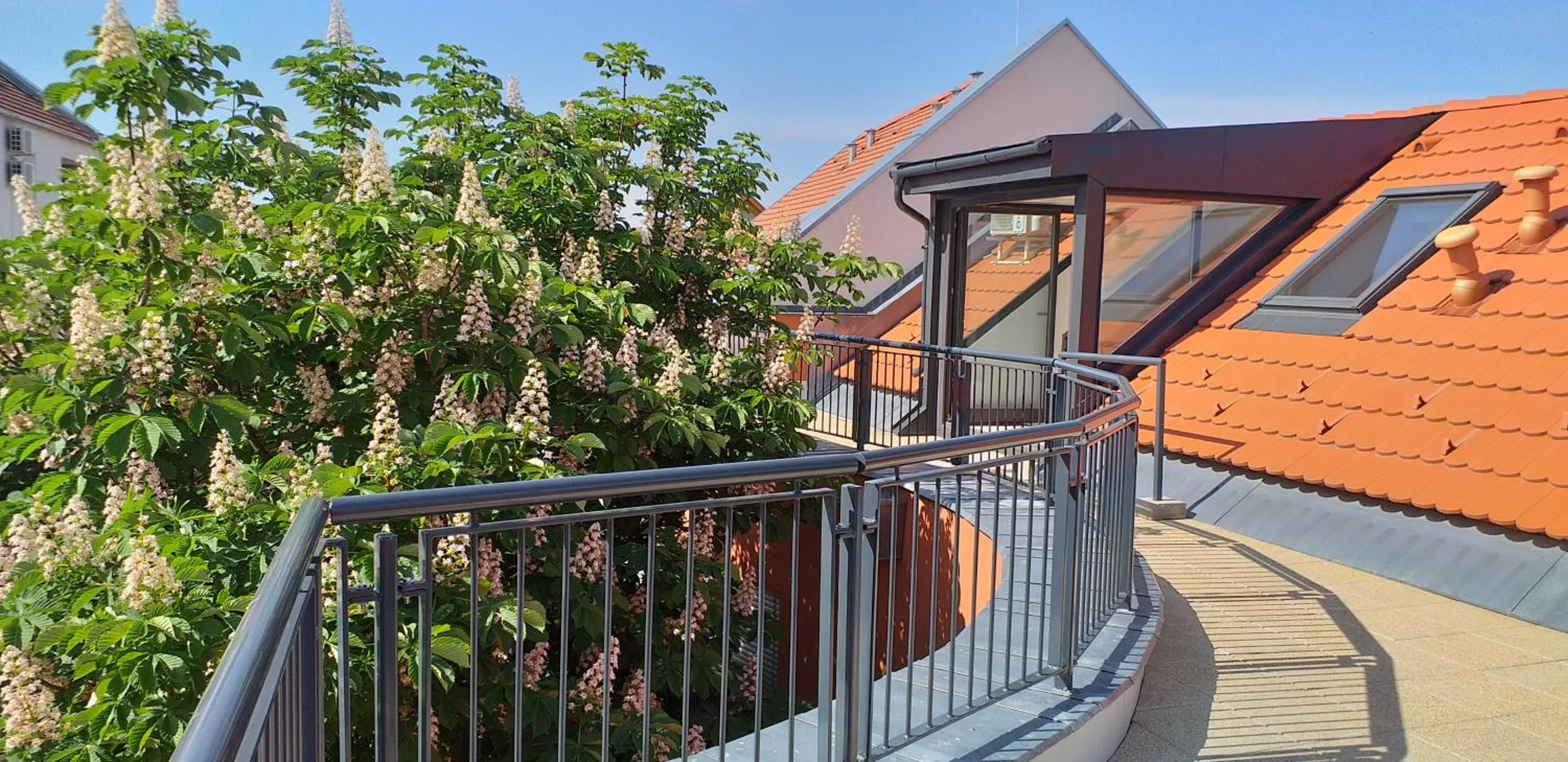 Patio in Piacsek Apartmanház