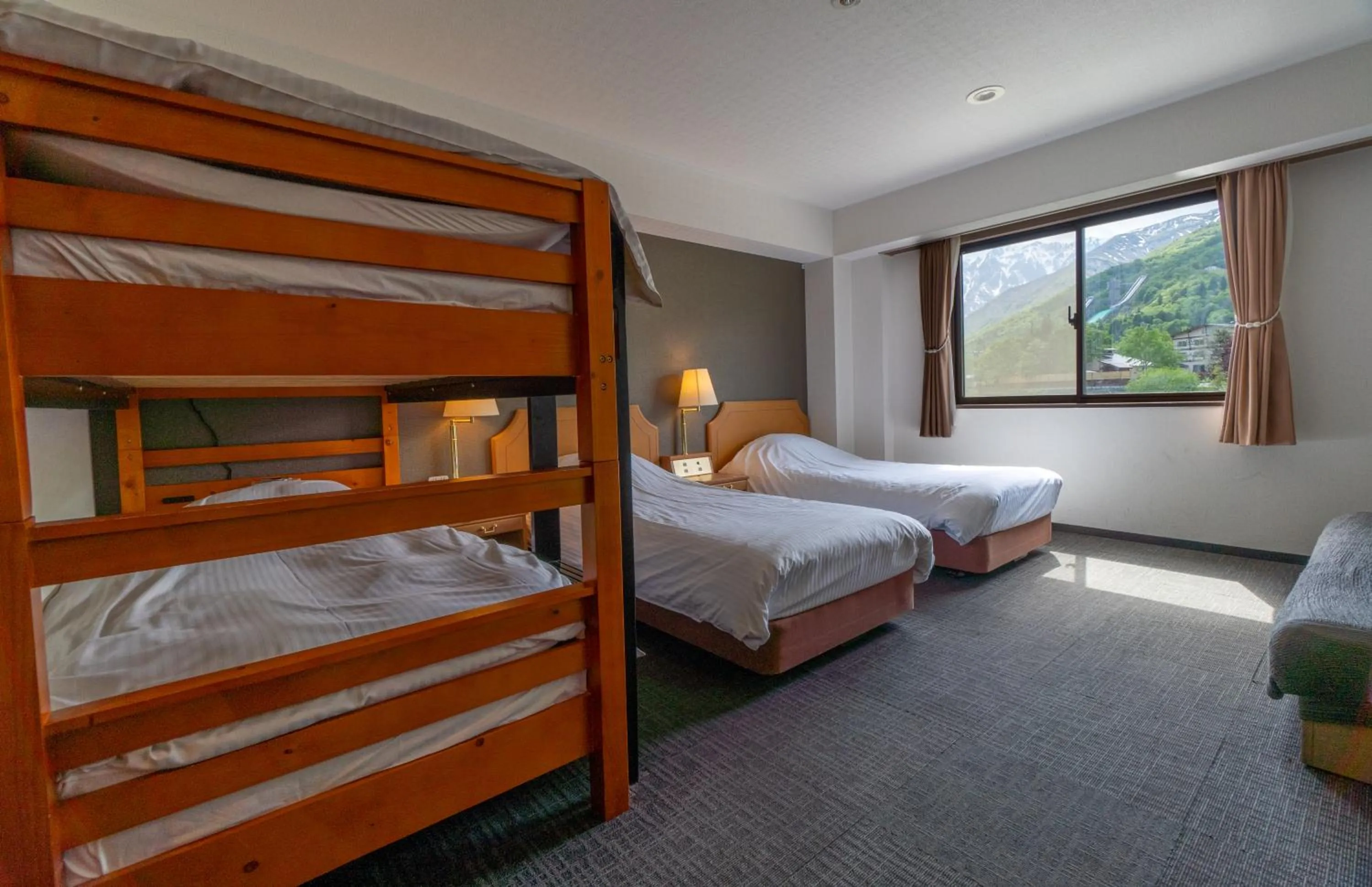 bunk bed, Bed in Hakuba Panorama Hotel
