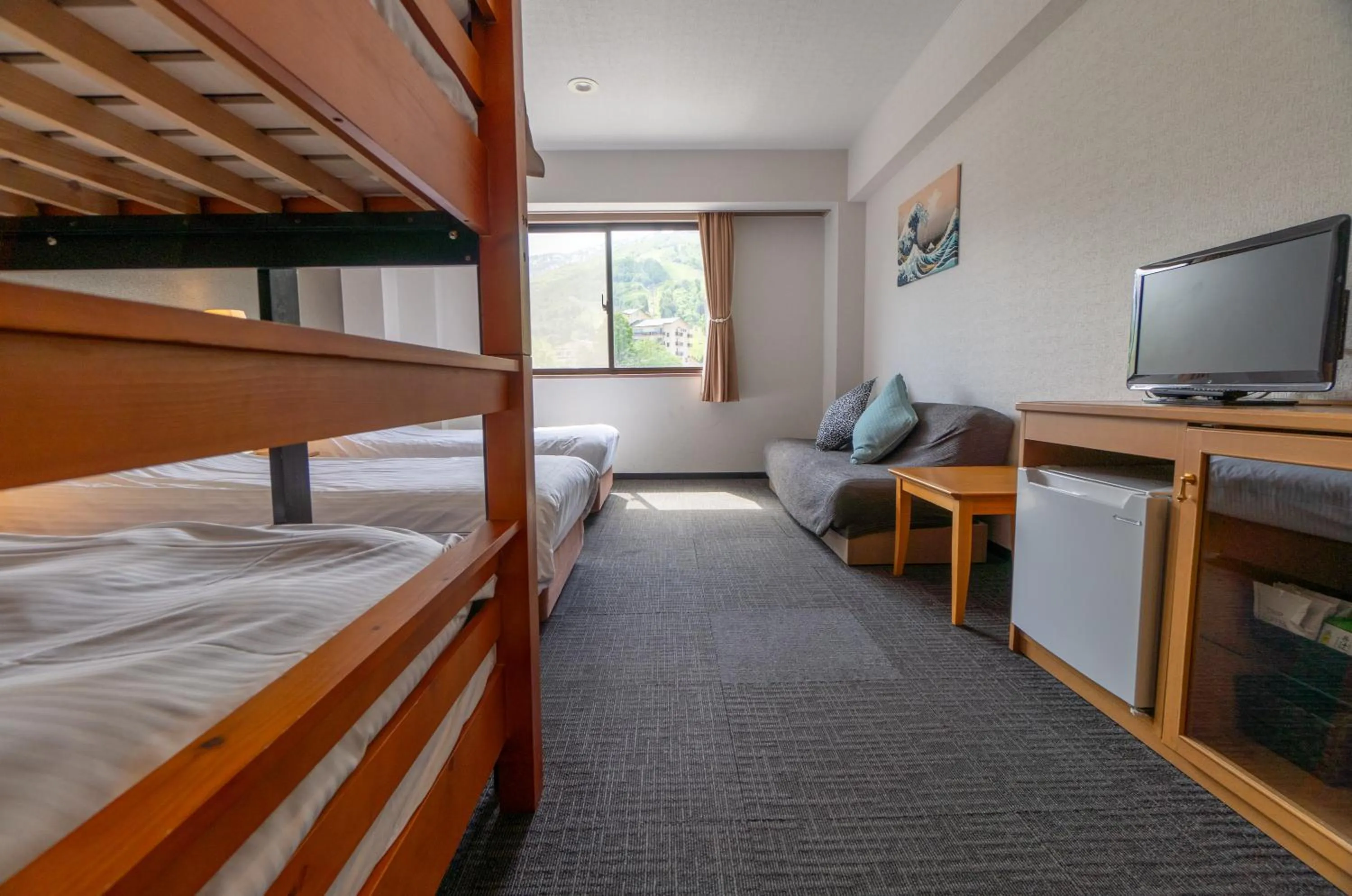 bunk bed, Bed in Hakuba Panorama Hotel