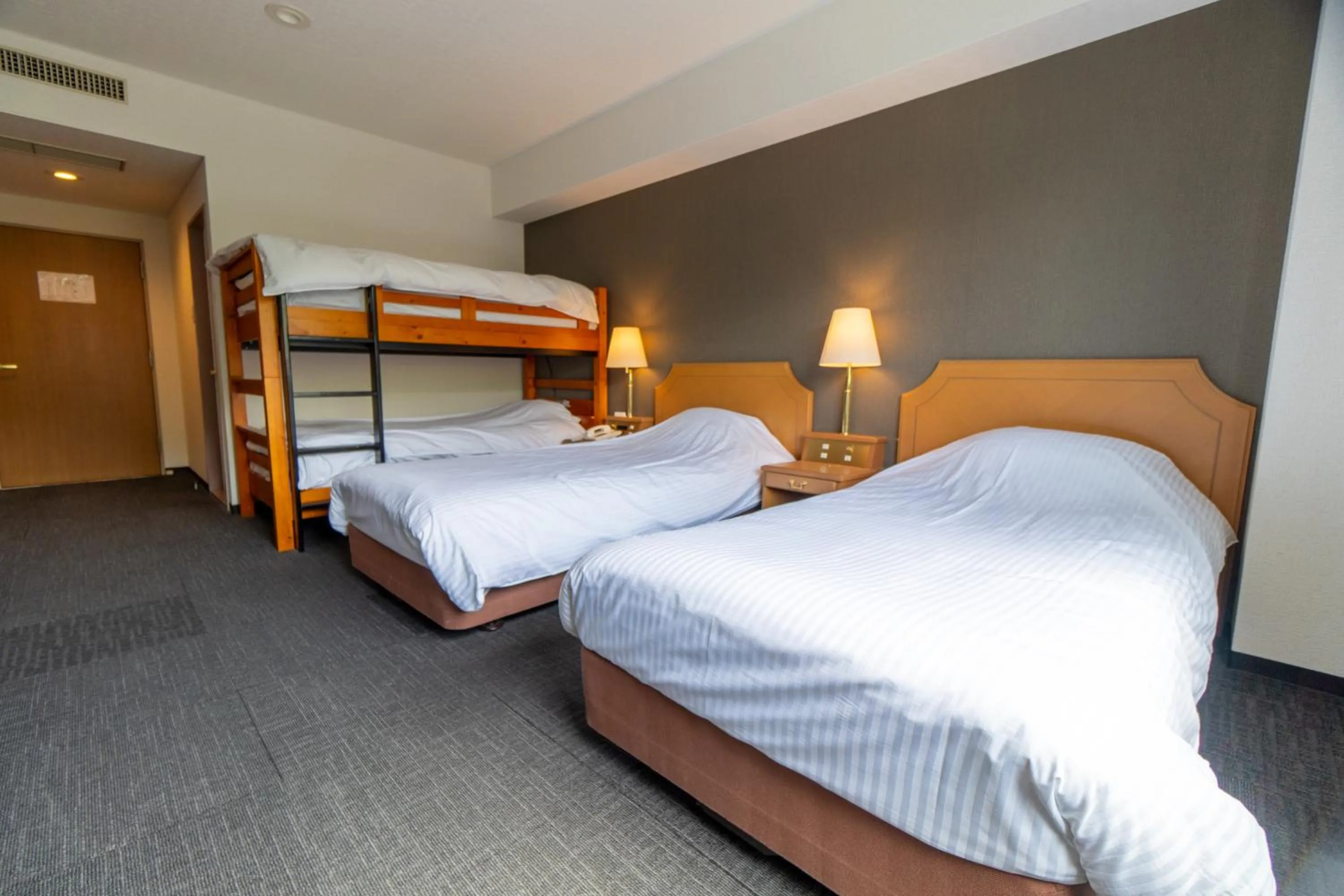 Mountain view, Bed in Hakuba Panorama Hotel