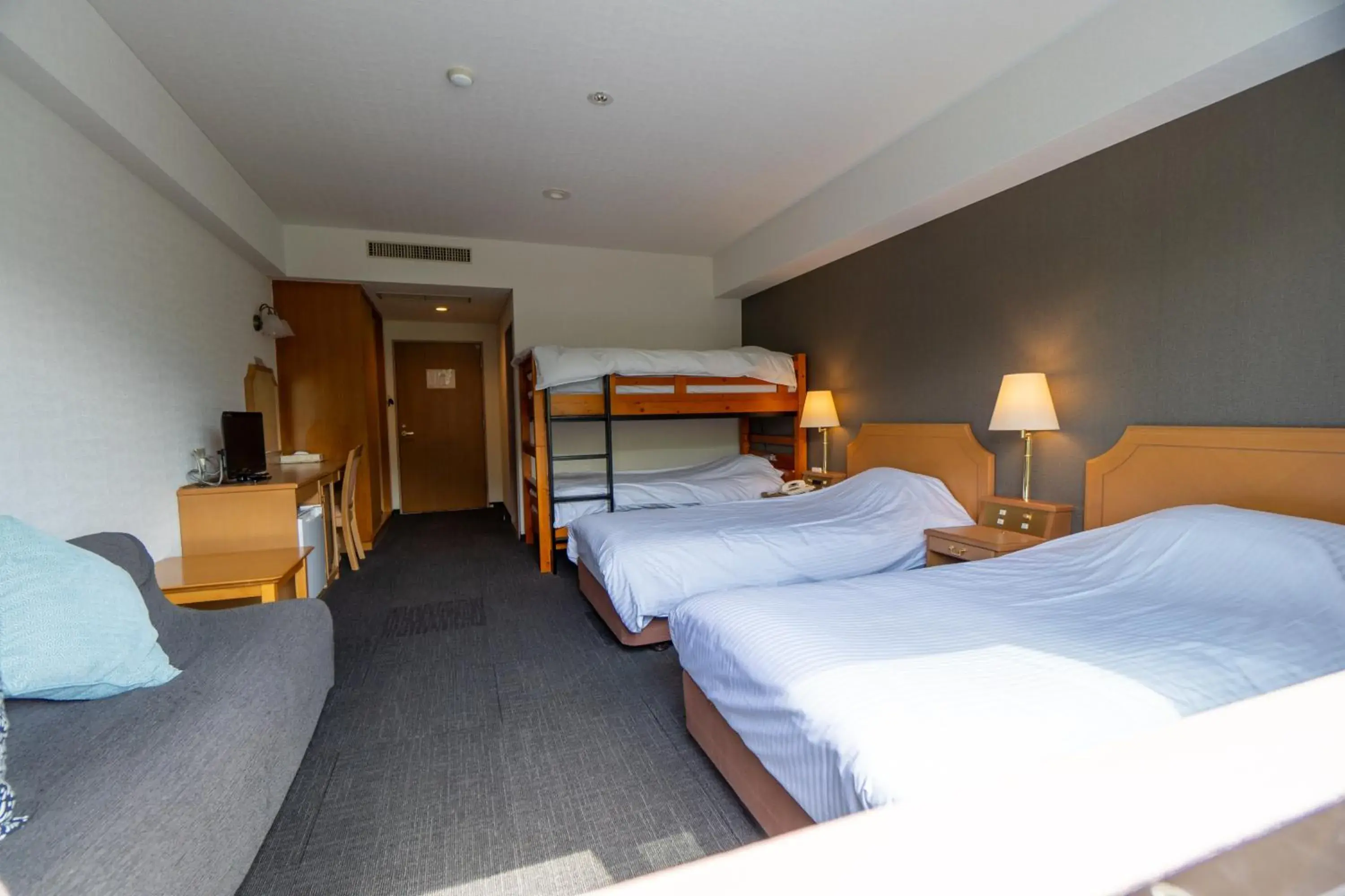 Quadruple Room with Mountain View in Hakuba Panorama Hotel Quadruple Room with Mountain View in Hakuba Panorama Hotel