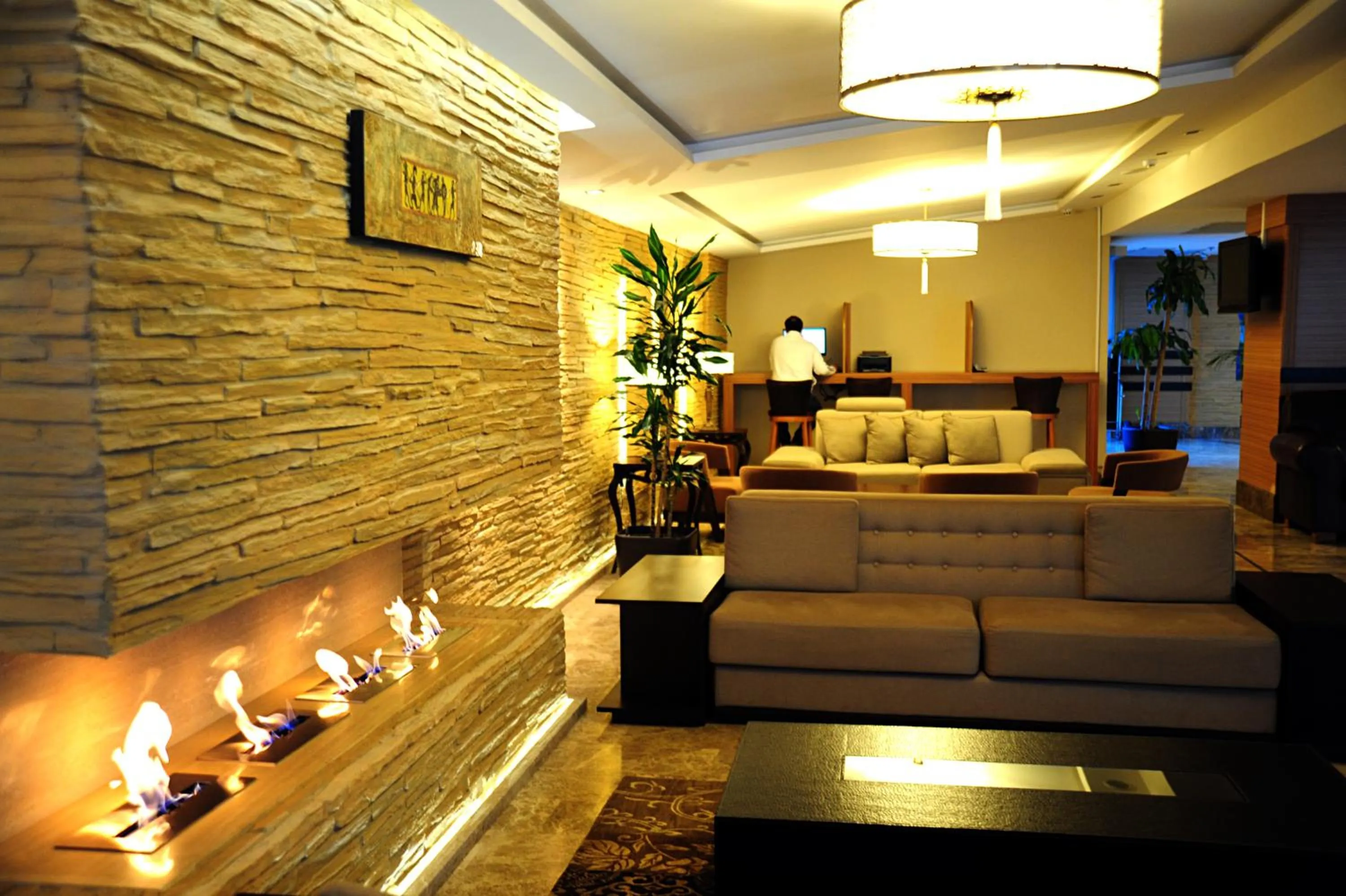 Lobby or reception in Dream Hill Business Deluxe Hotel Asia