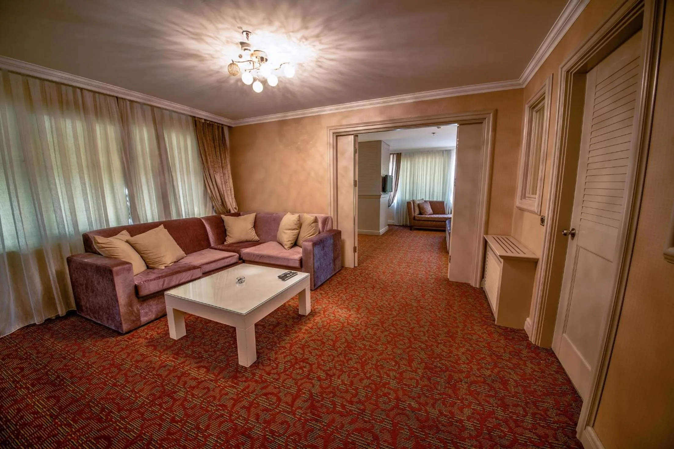 Living room in Dream Hill Business Deluxe Hotel Asia