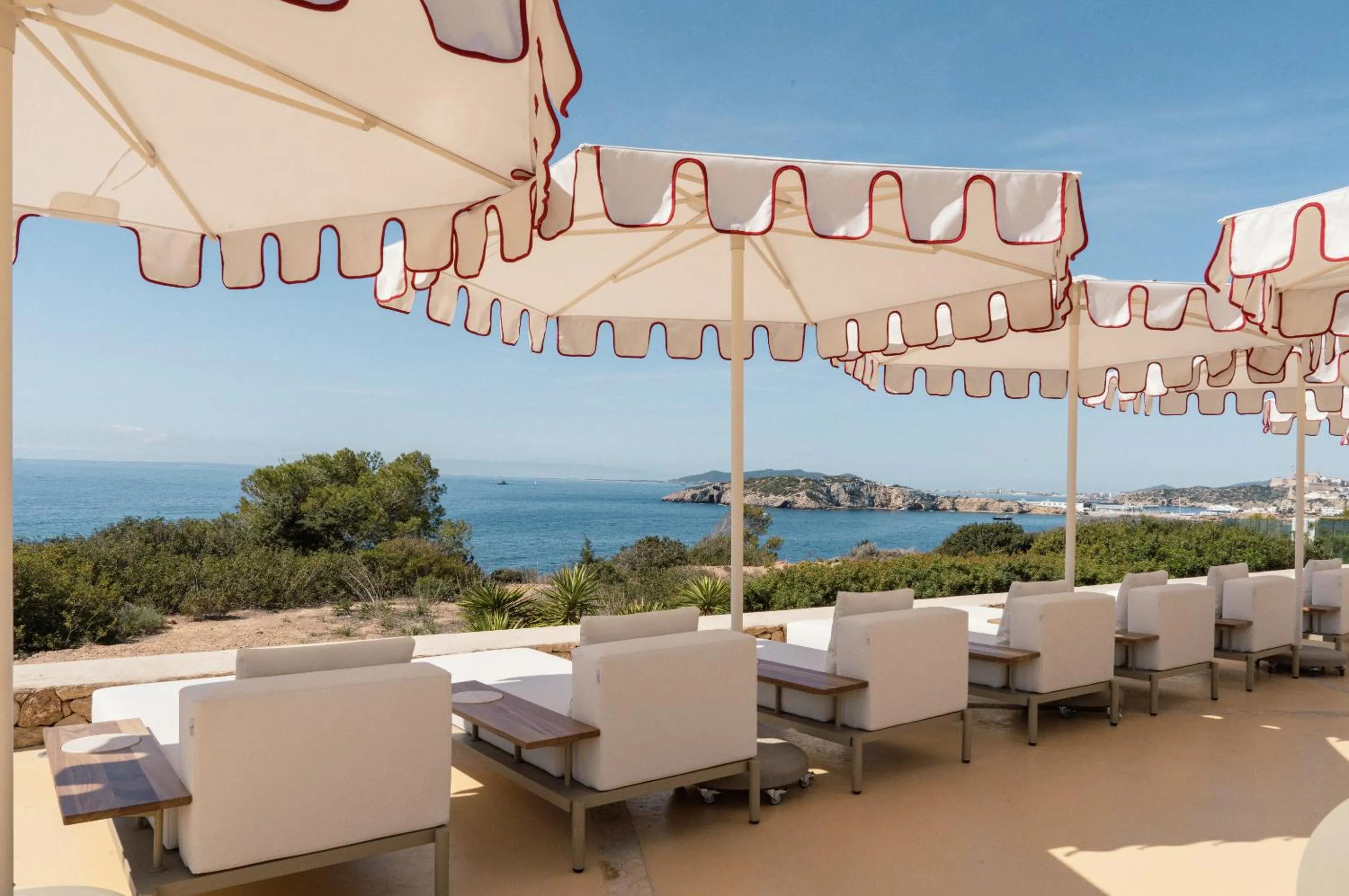 sunbed in Destino Five Ibiza - 5-Star Grand Luxe Resort