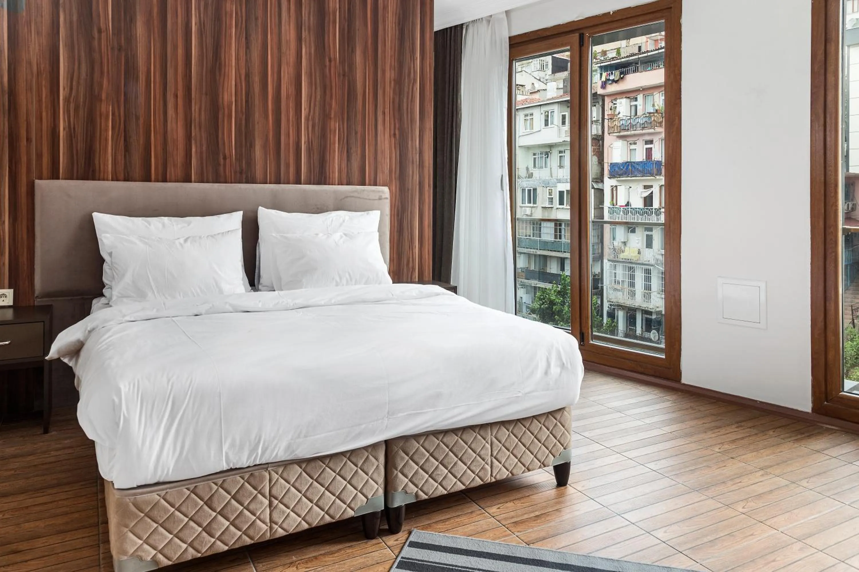 Bed in Modern Suites