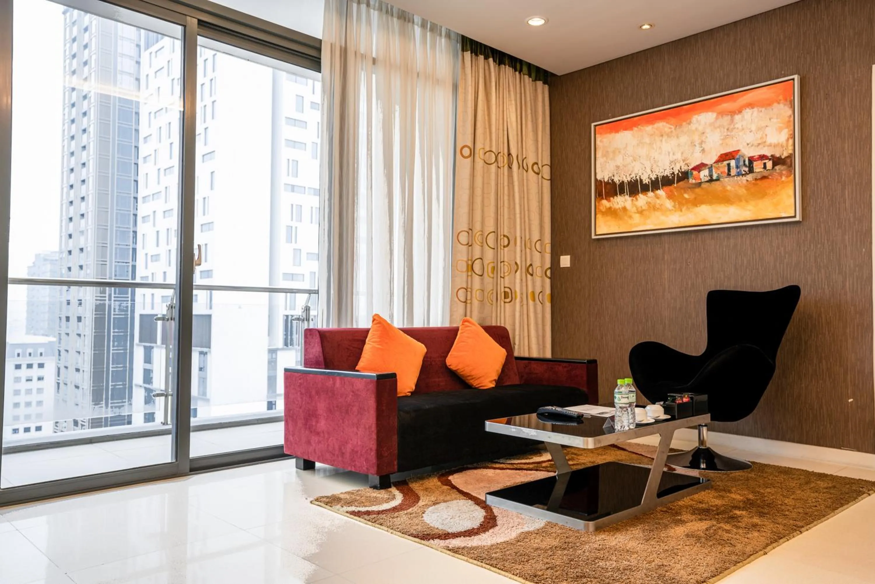 Living room in My Way Hotel & Residence Ha Noi