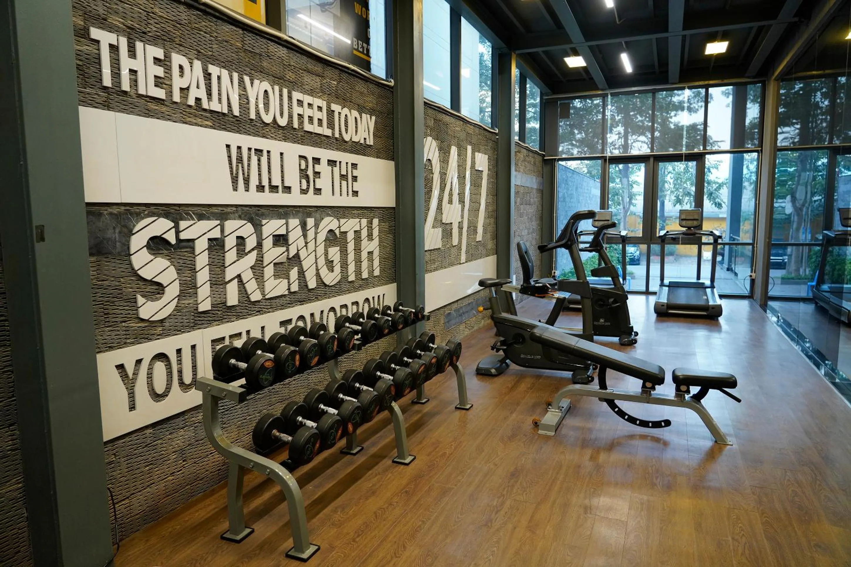 Fitness centre/facilities in My Way Hotel & Residence Ha Noi