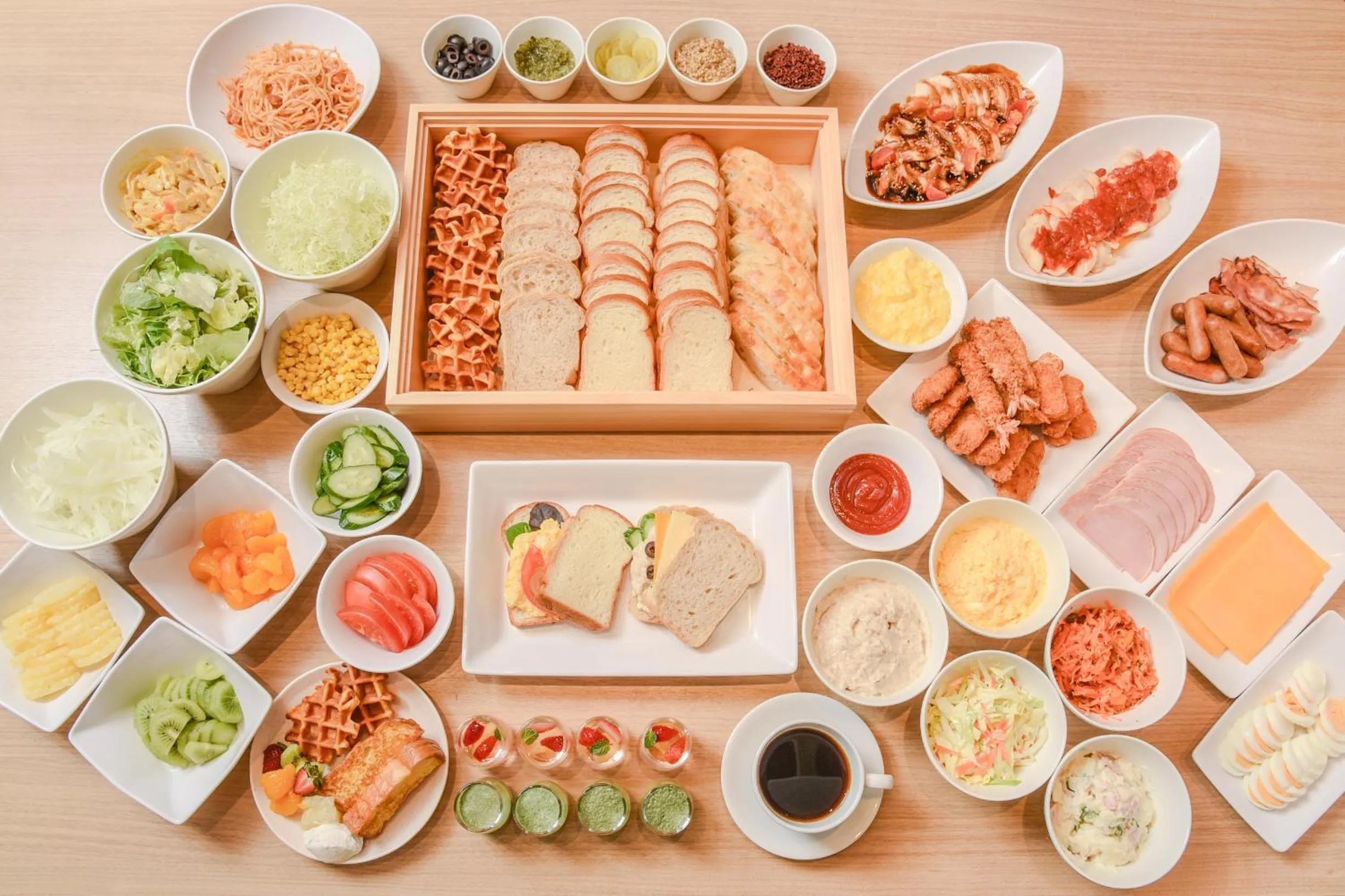 Breakfast in hotel H2 TRIP&BUSINESS NAGASAKI