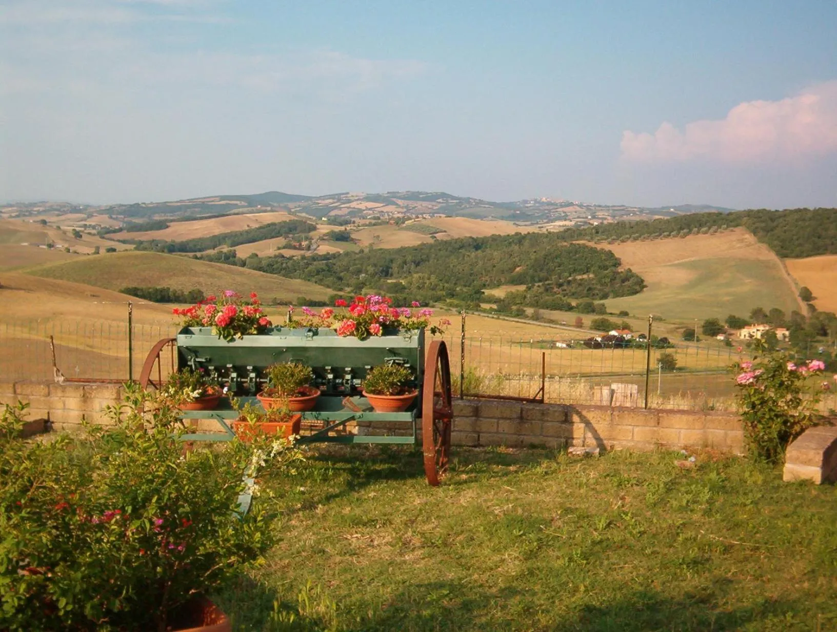 Garden view in Agriturismo Marruchetone Vecchio