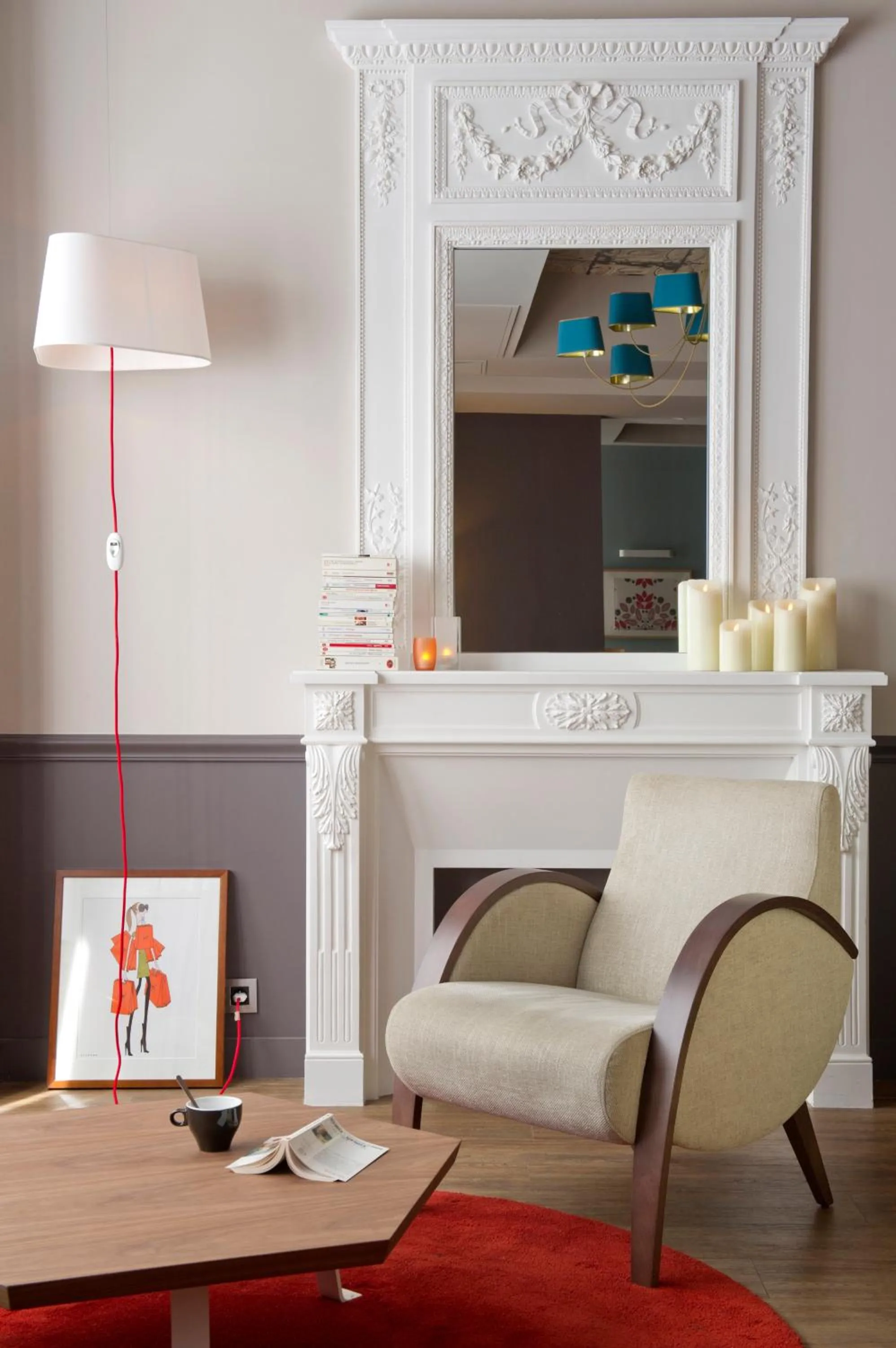 Lobby or reception in Hotel Magenta 38 by Happyculture