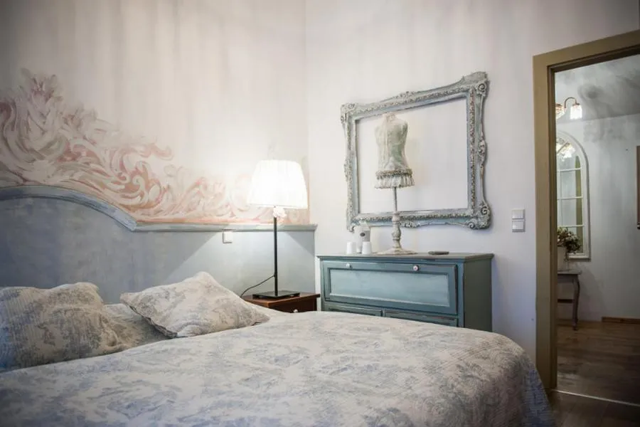 Bed in Art Boutique Hotel Bürgerhaus