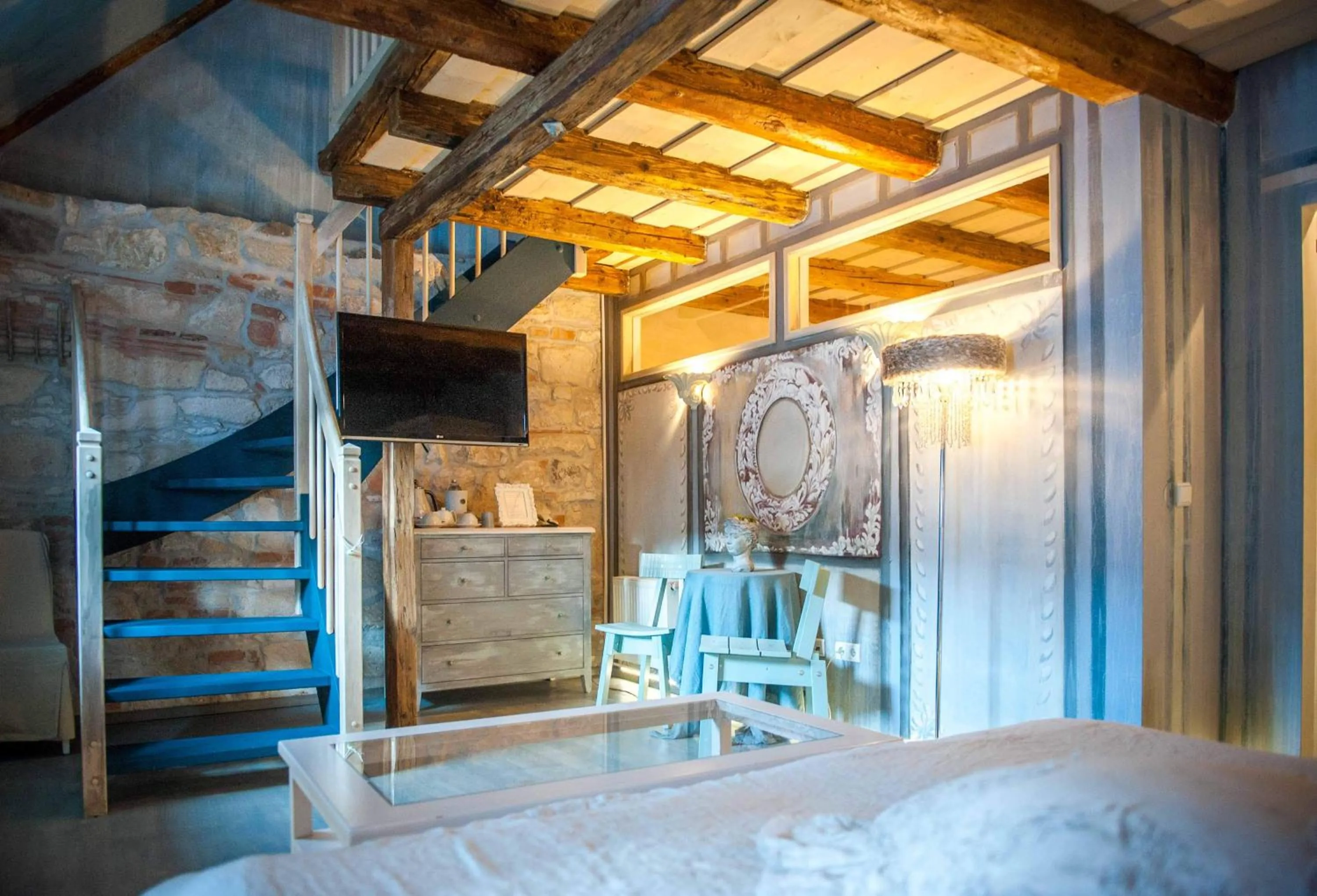 Living room, Bed in Art Boutique Hotel Bürgerhaus