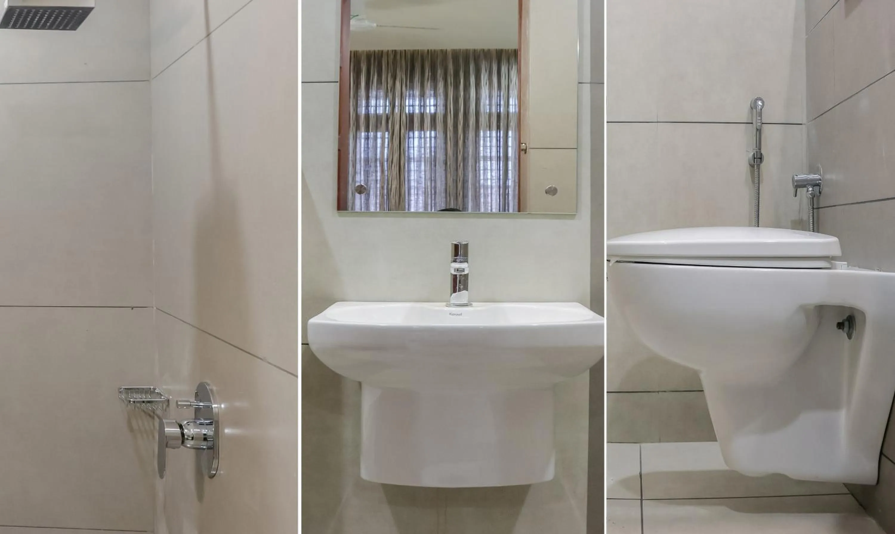 Bathroom in Treebo Casino