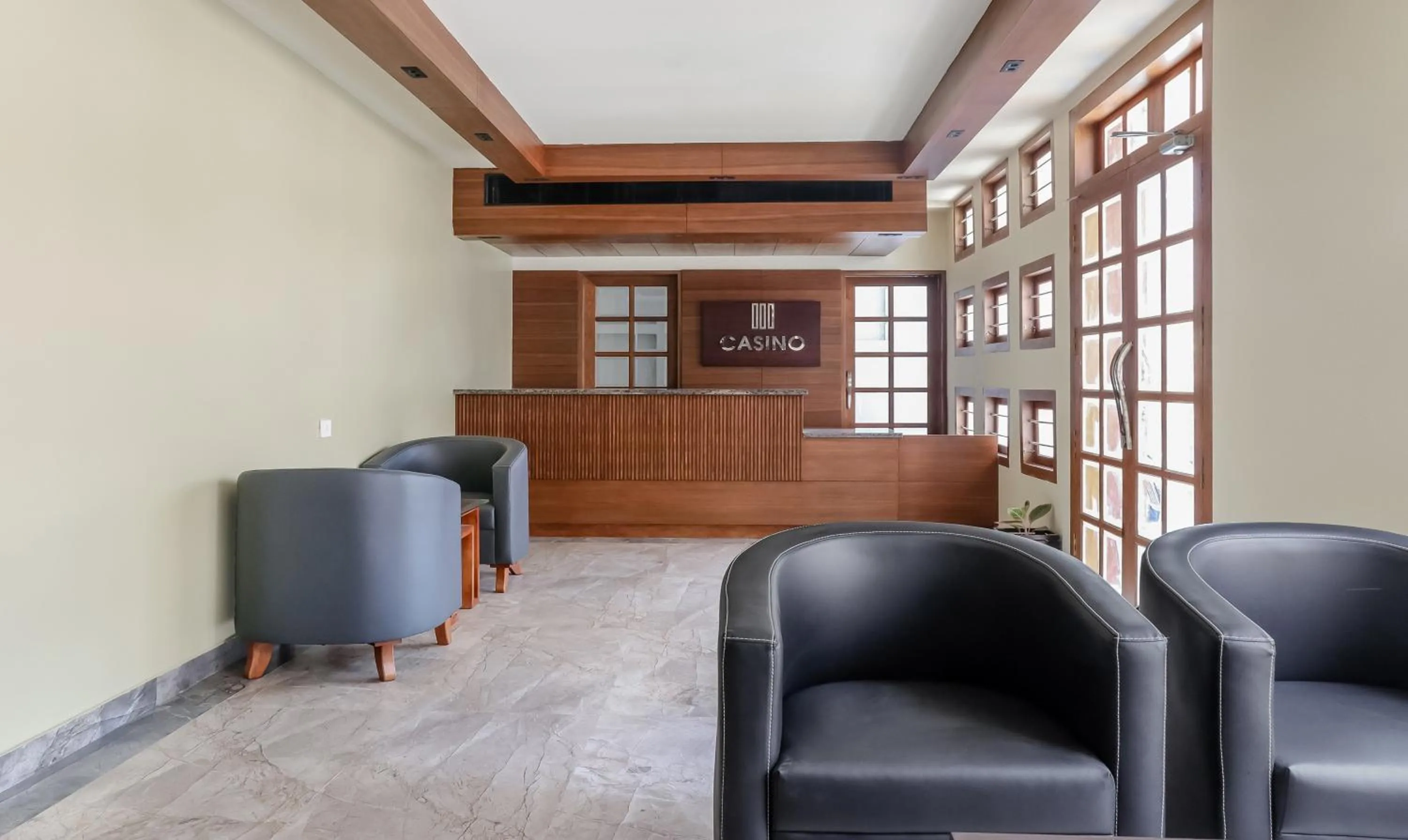 Seating area in Treebo Casino