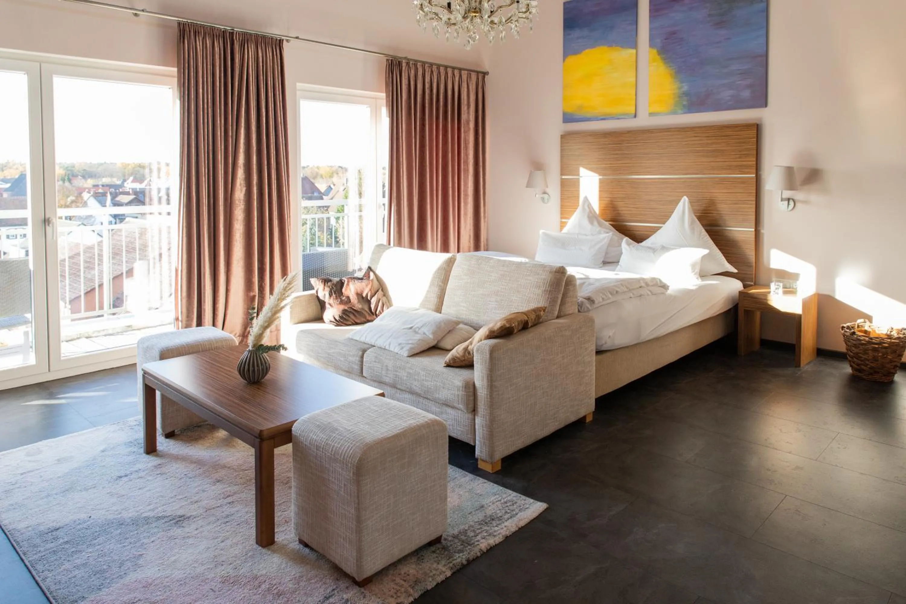 Bed in Mein SchlossHotel