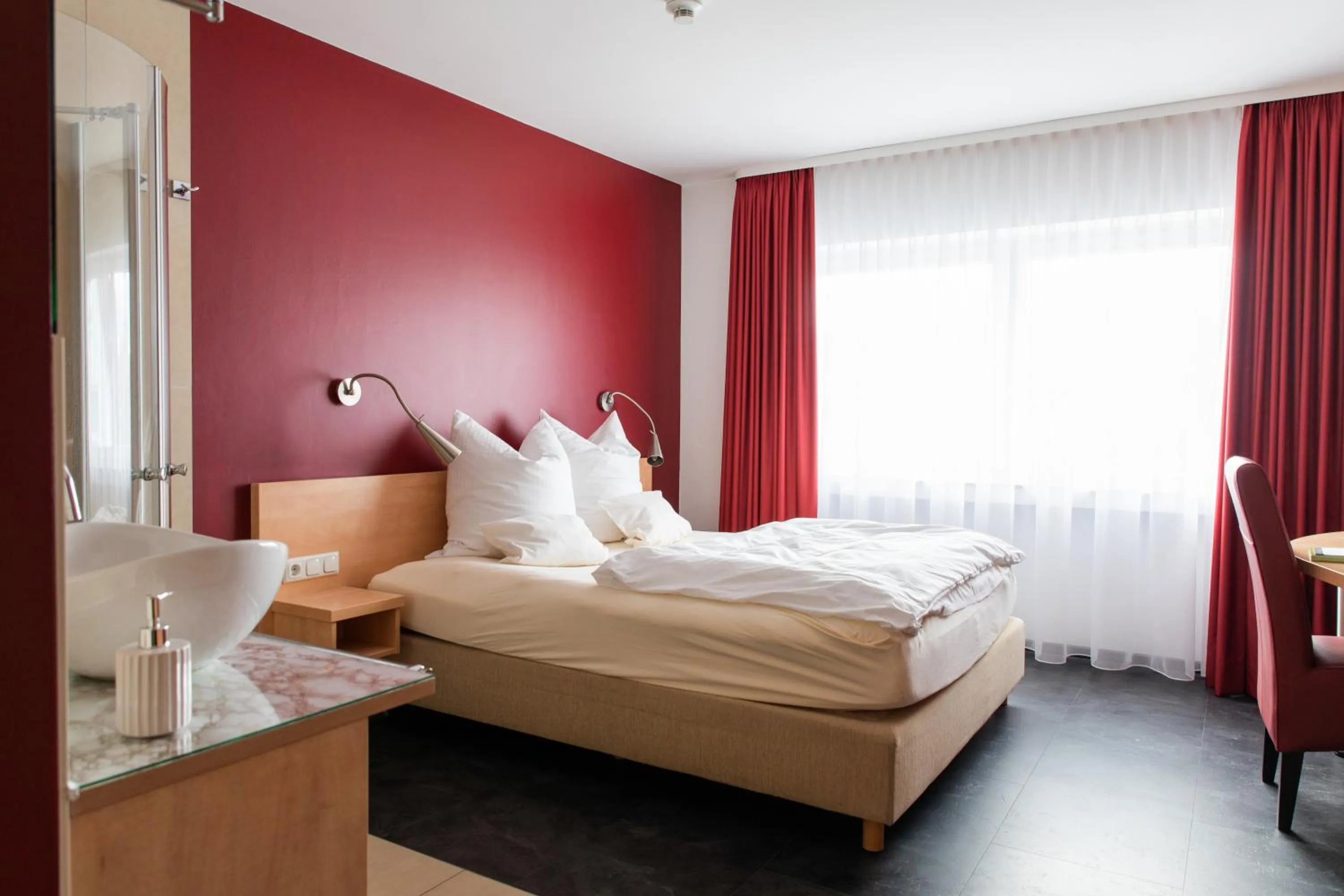 Bed in Mein SchlossHotel