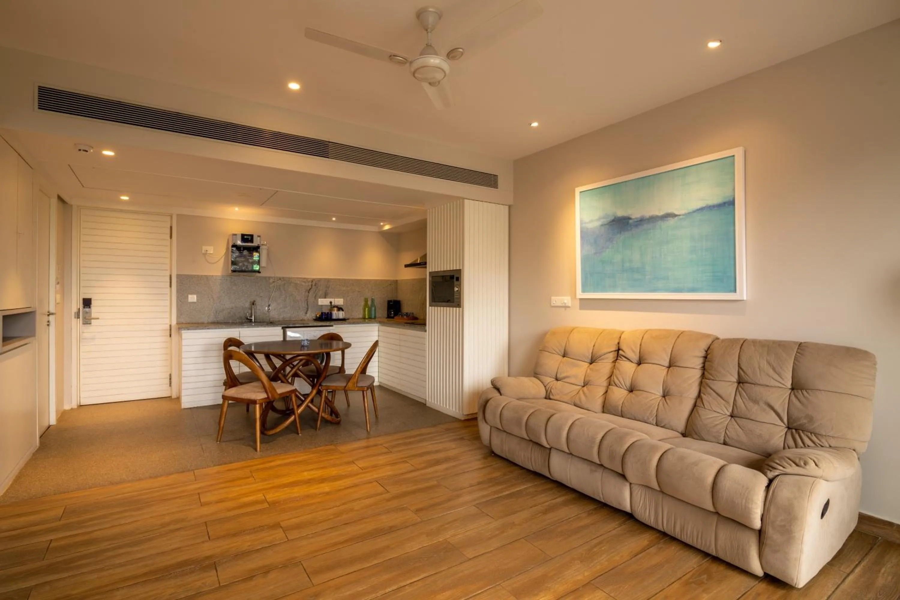 Kitchen or kitchenette in Villa Donna