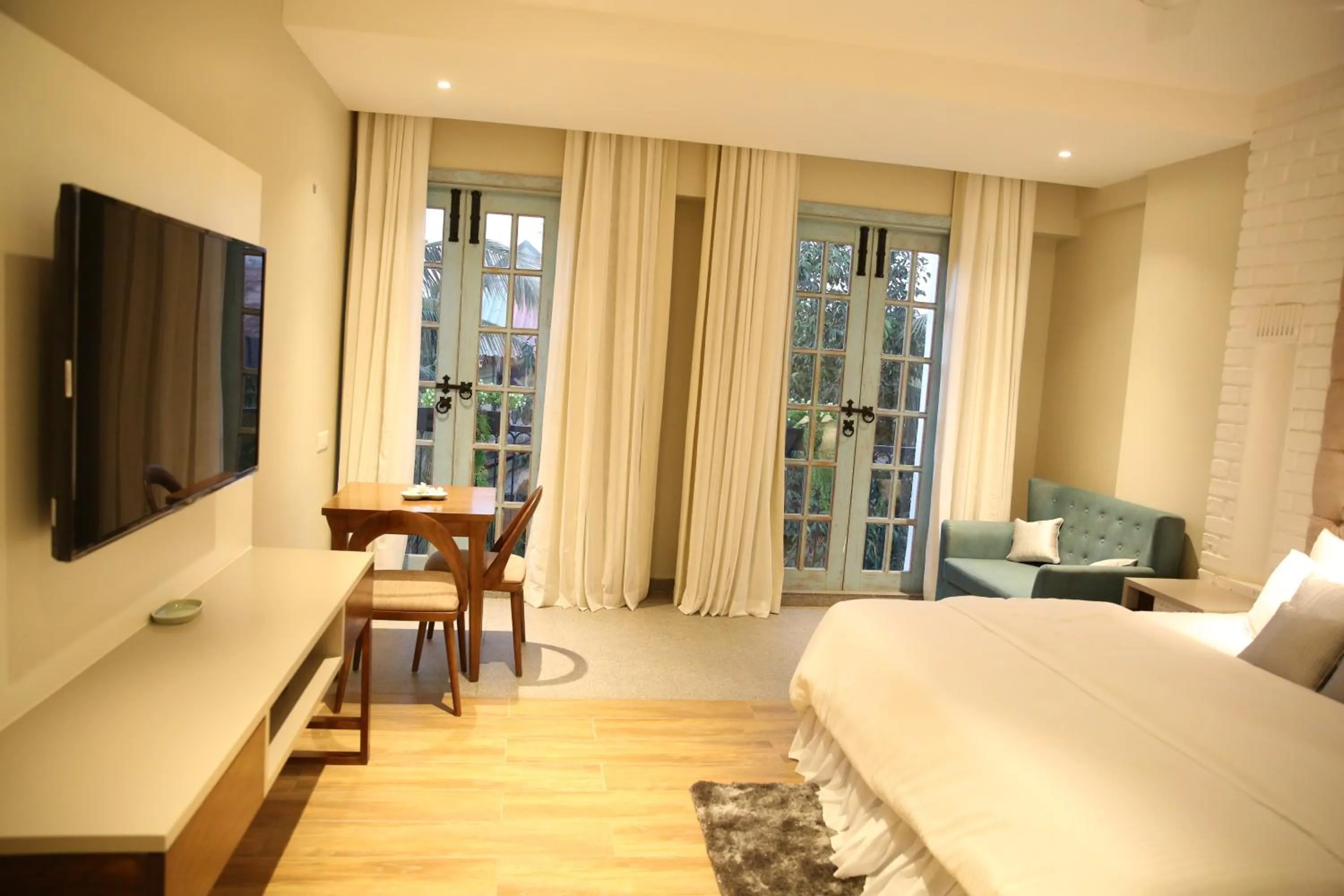 Living room, Bed in Villa Donna