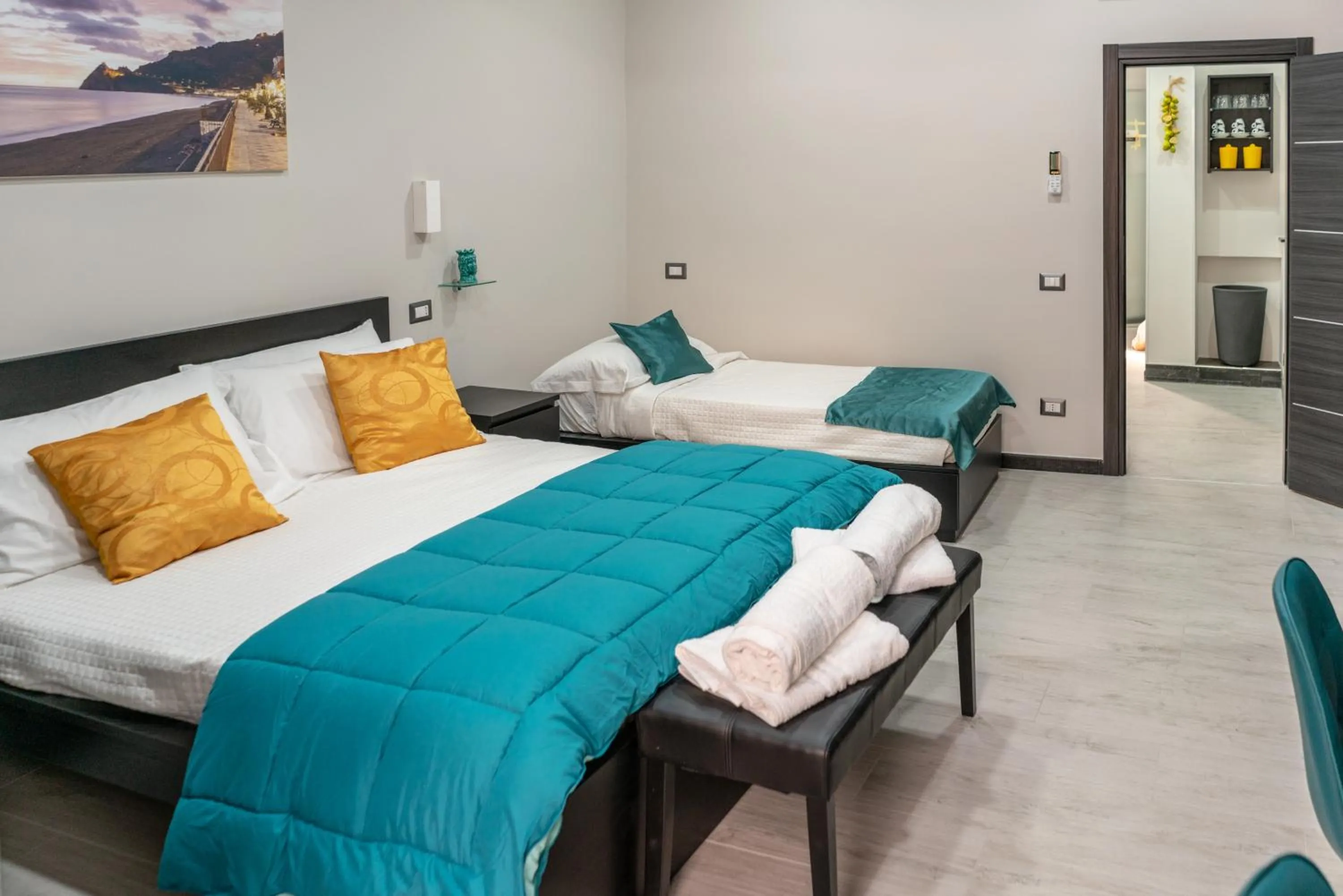 Bed in Marranzanu Rooms