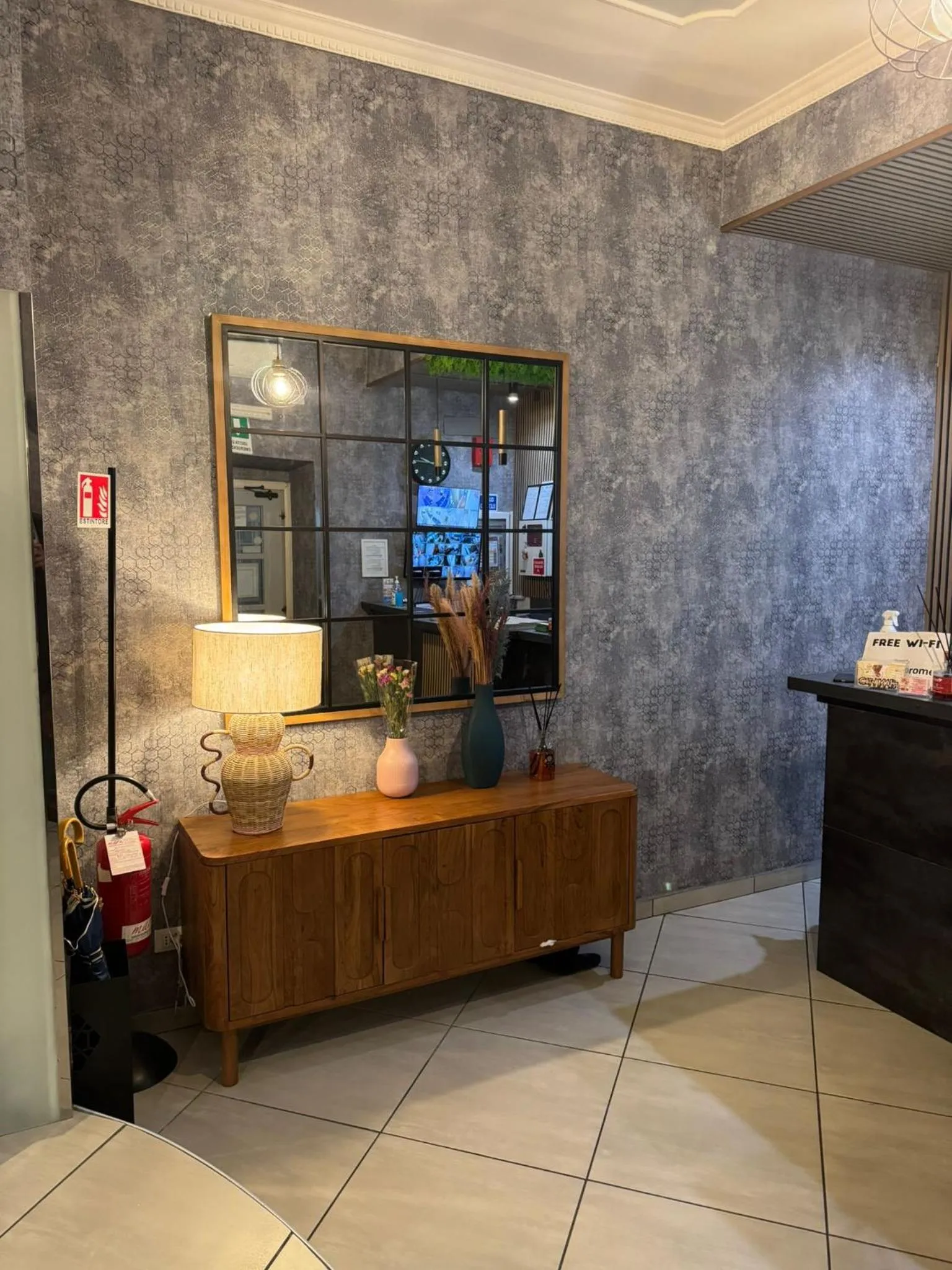 Lobby or reception in Palladini Rome