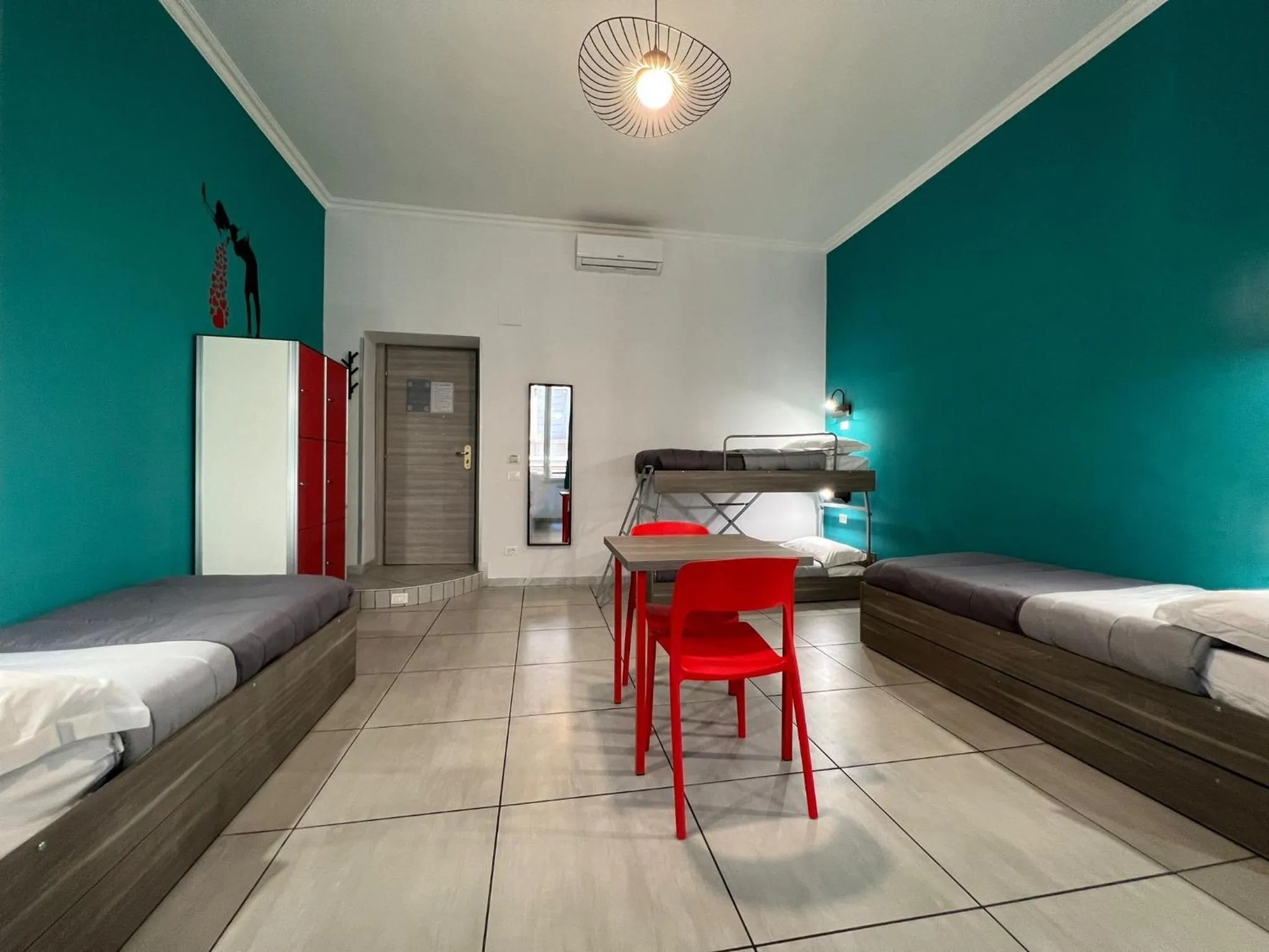 Bedroom, Bed in Palladini Rome