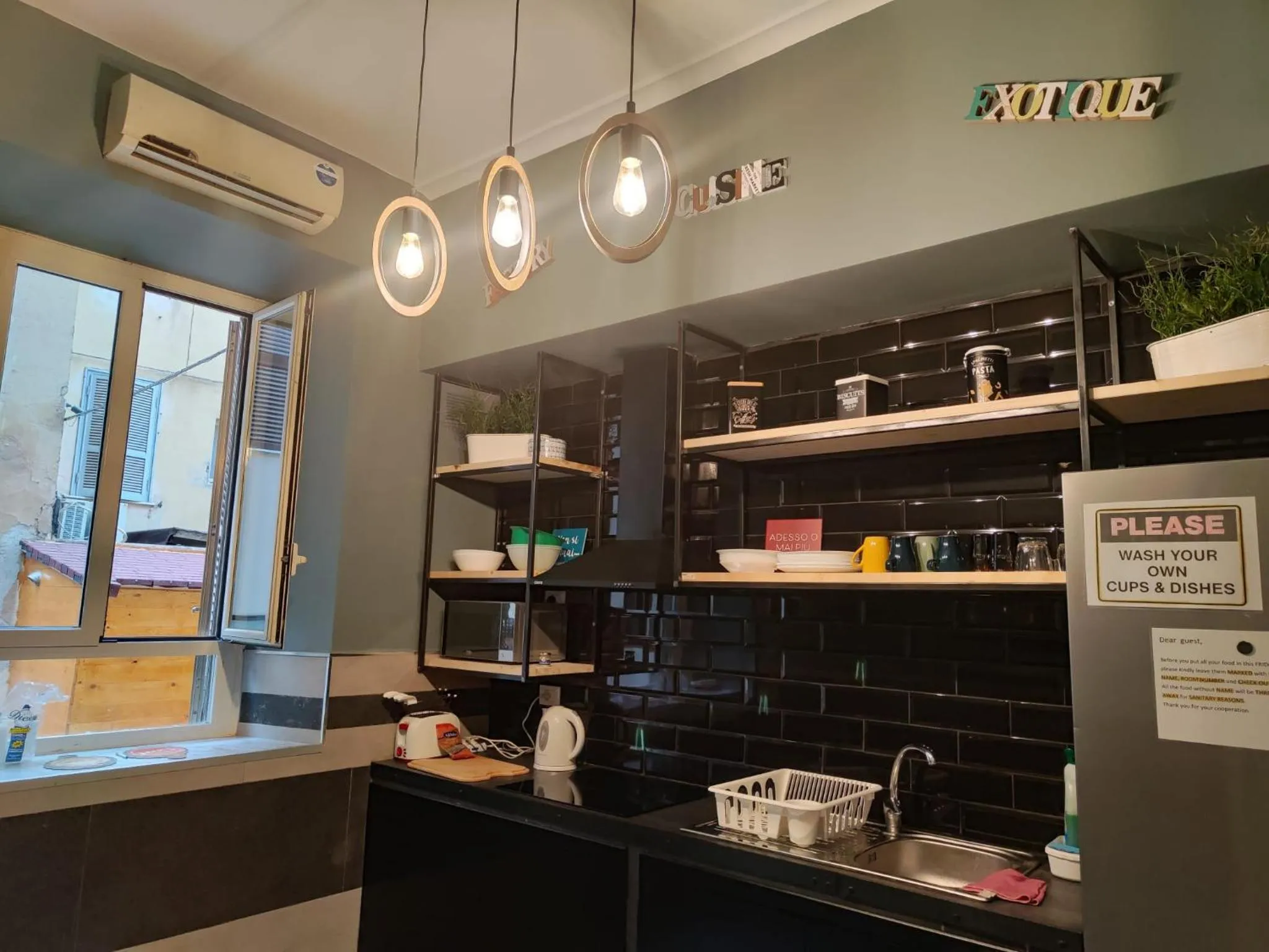 kitchen in Palladini Rome