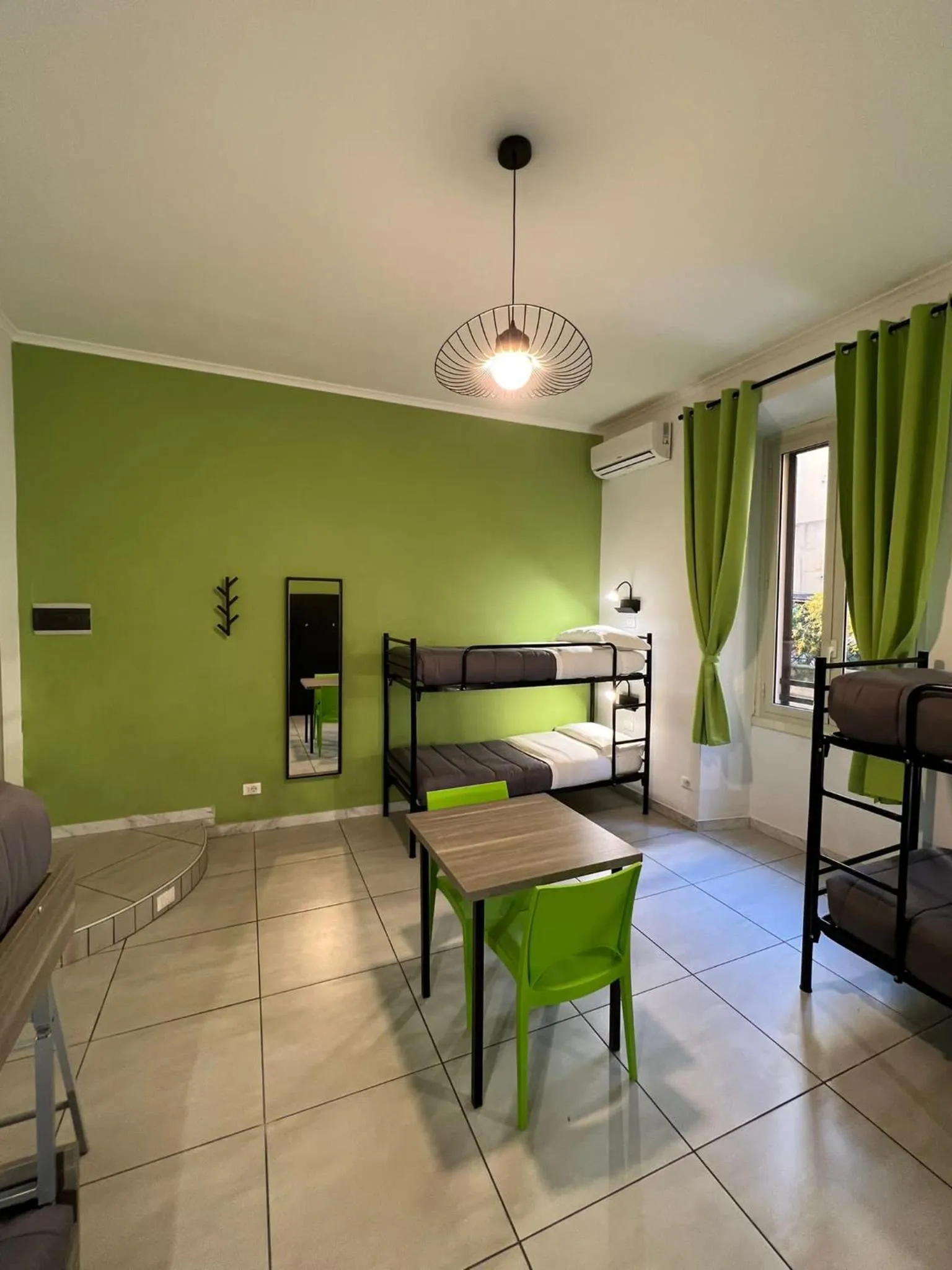 Bedroom, Bed in Palladini Rome