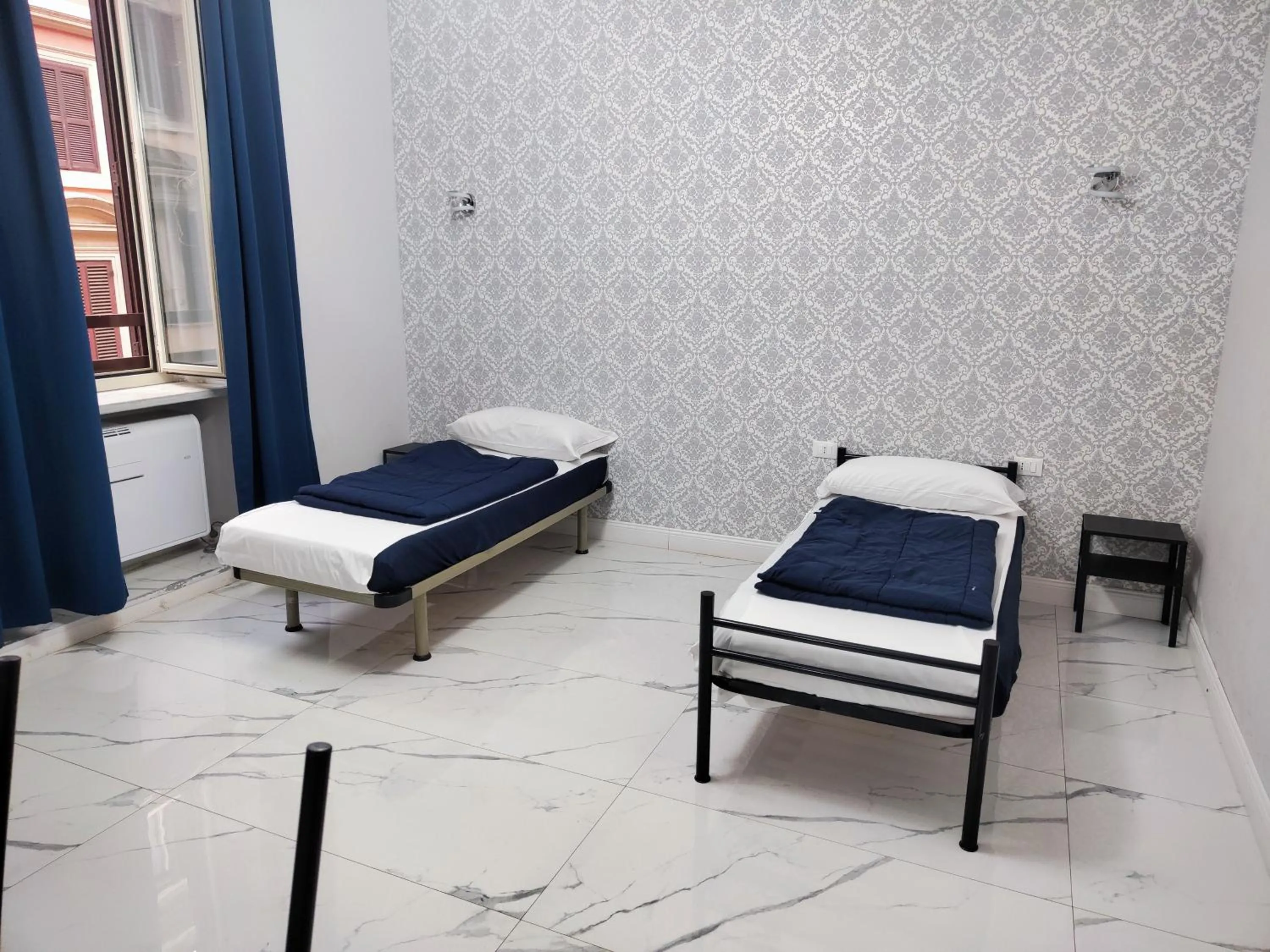 Bedroom, Bed in Palladini Rome