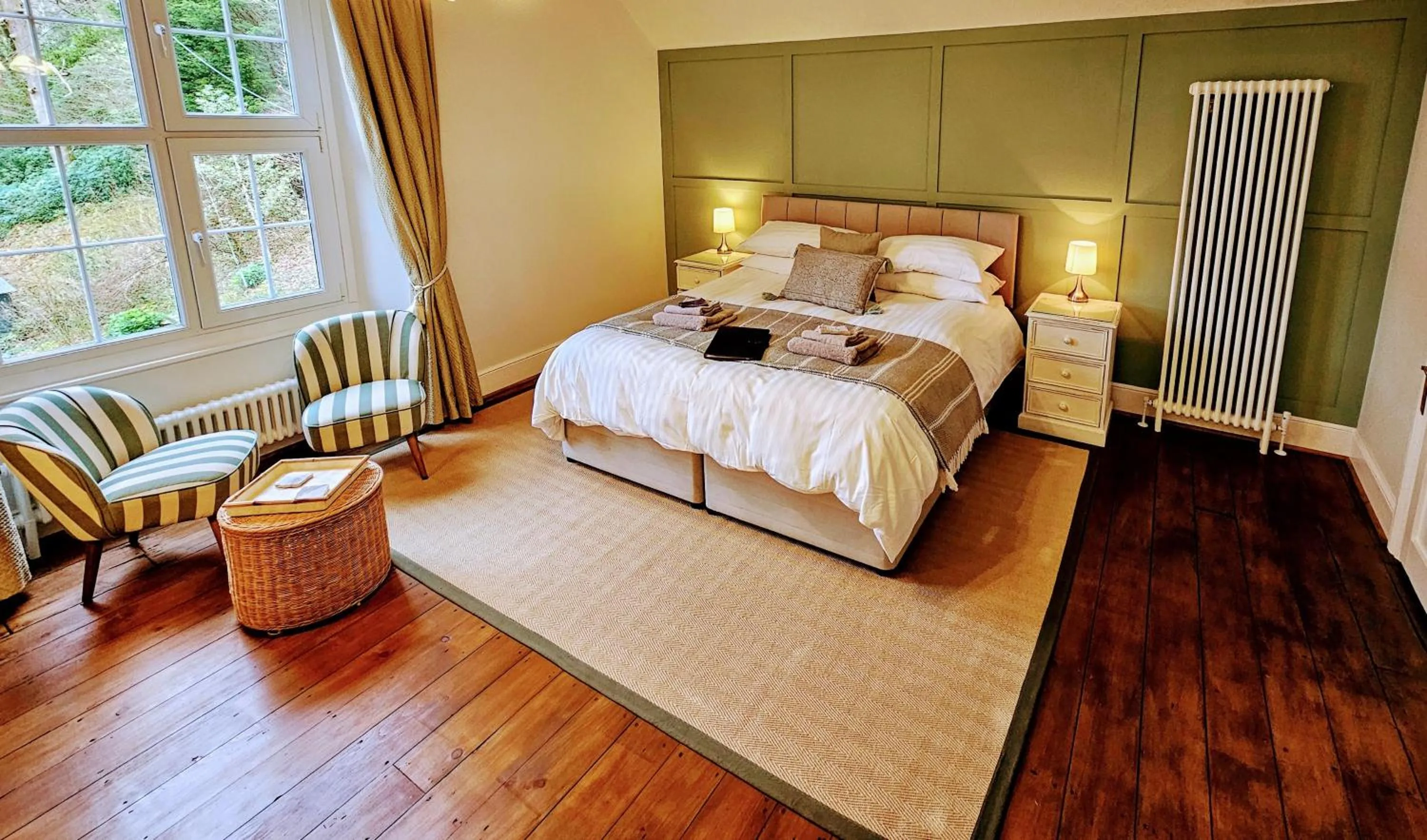 Bed in Glyntwrog House