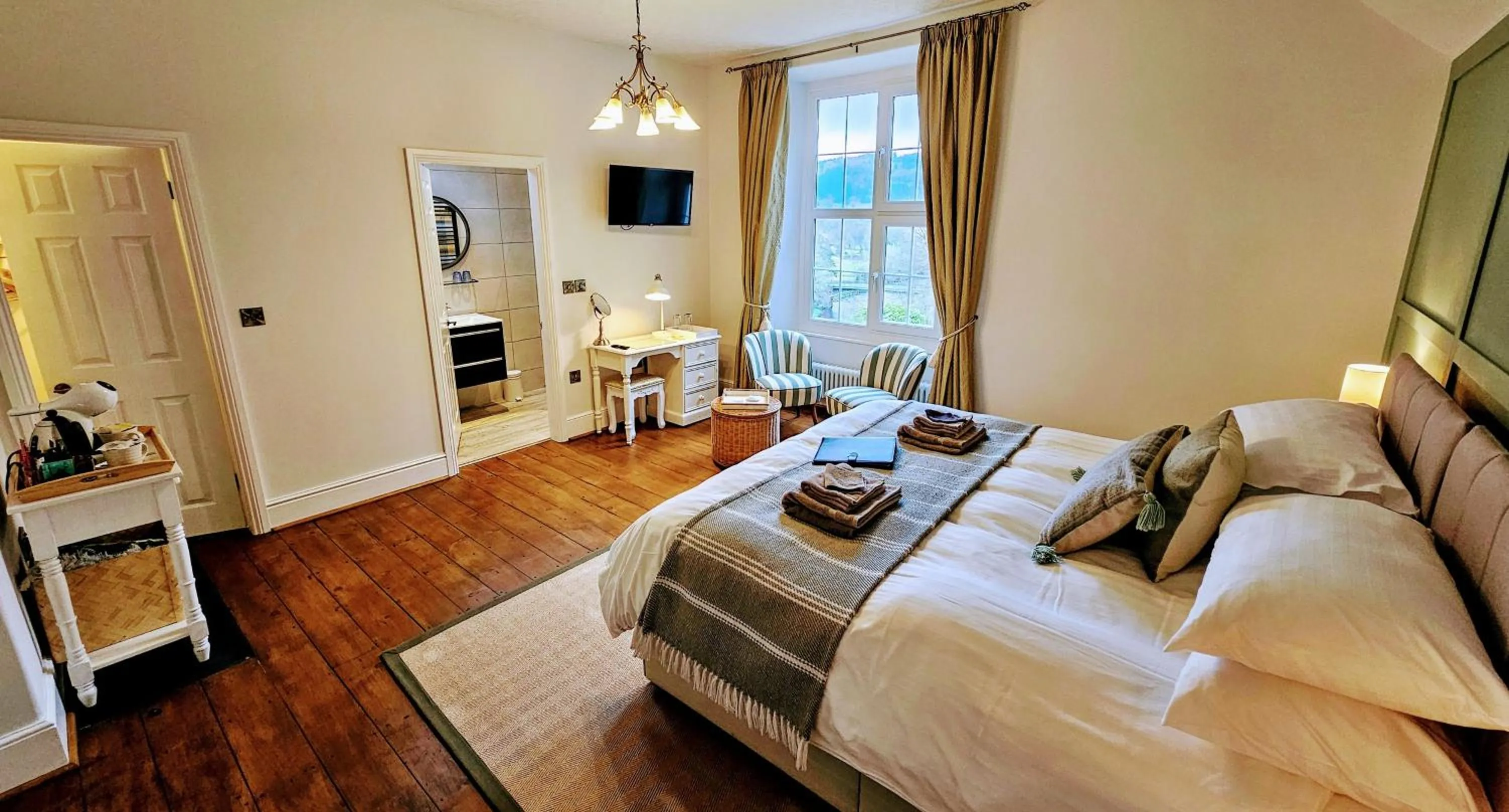 Bed in Glyntwrog House