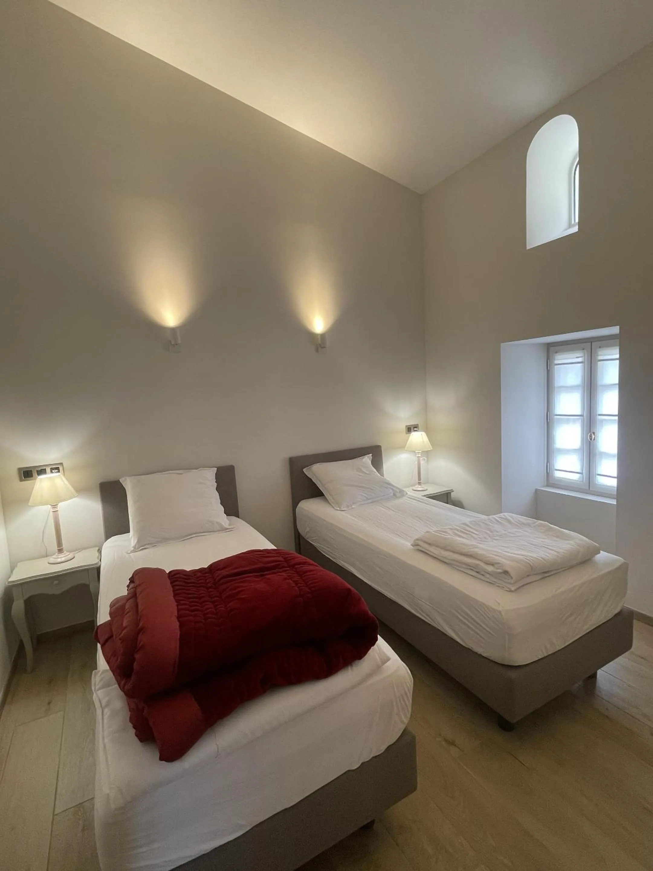 Bedroom, Bed in Chateau de la Vieille Chapelle