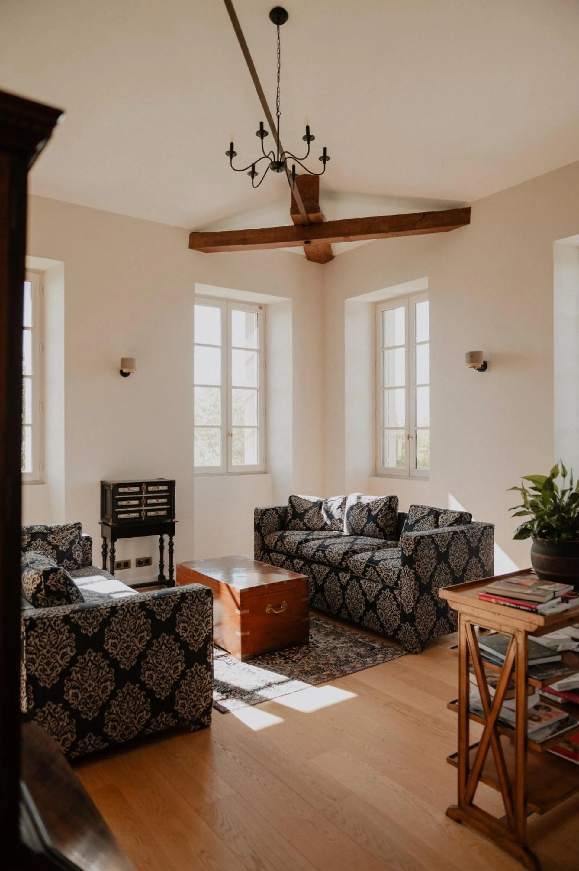 Living room in Chateau de la Vieille Chapelle