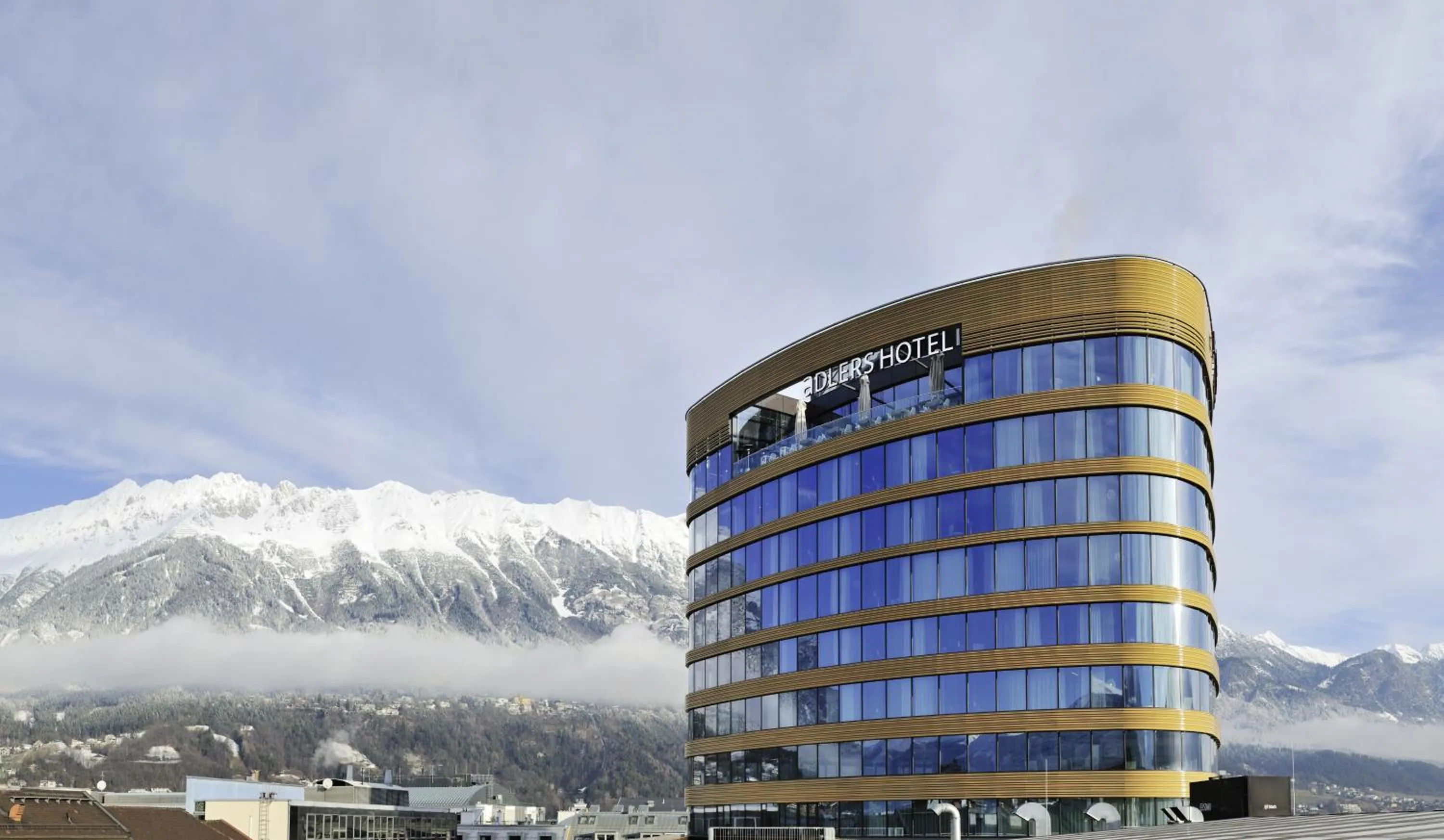 Property building in ADLERS Hotel Innsbruck