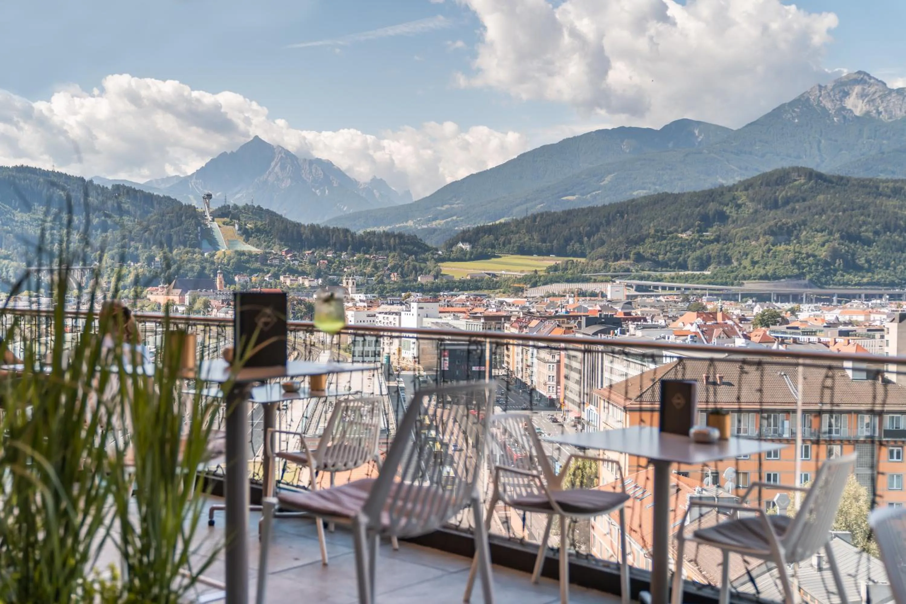 Balcony/Terrace in ADLERS Hotel Innsbruck