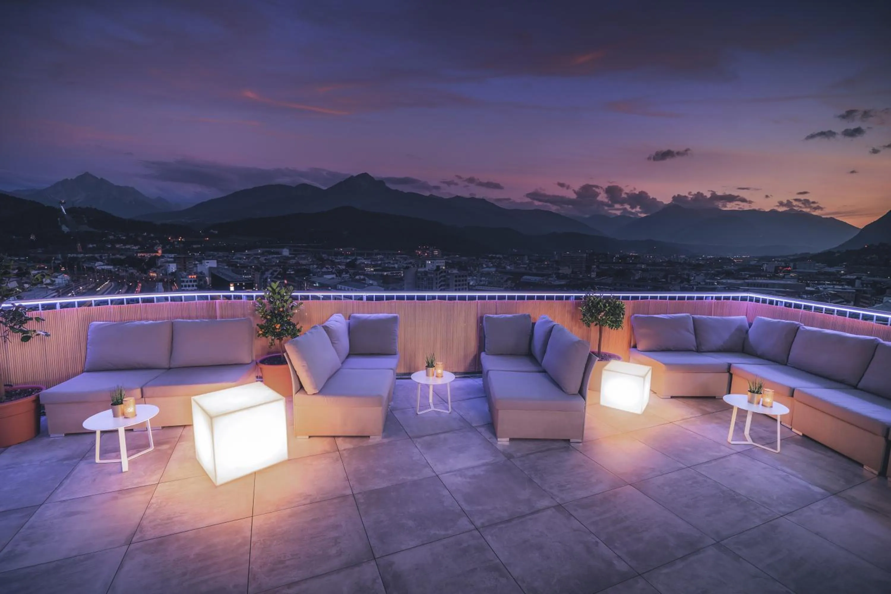 Night in ADLERS Hotel Innsbruck