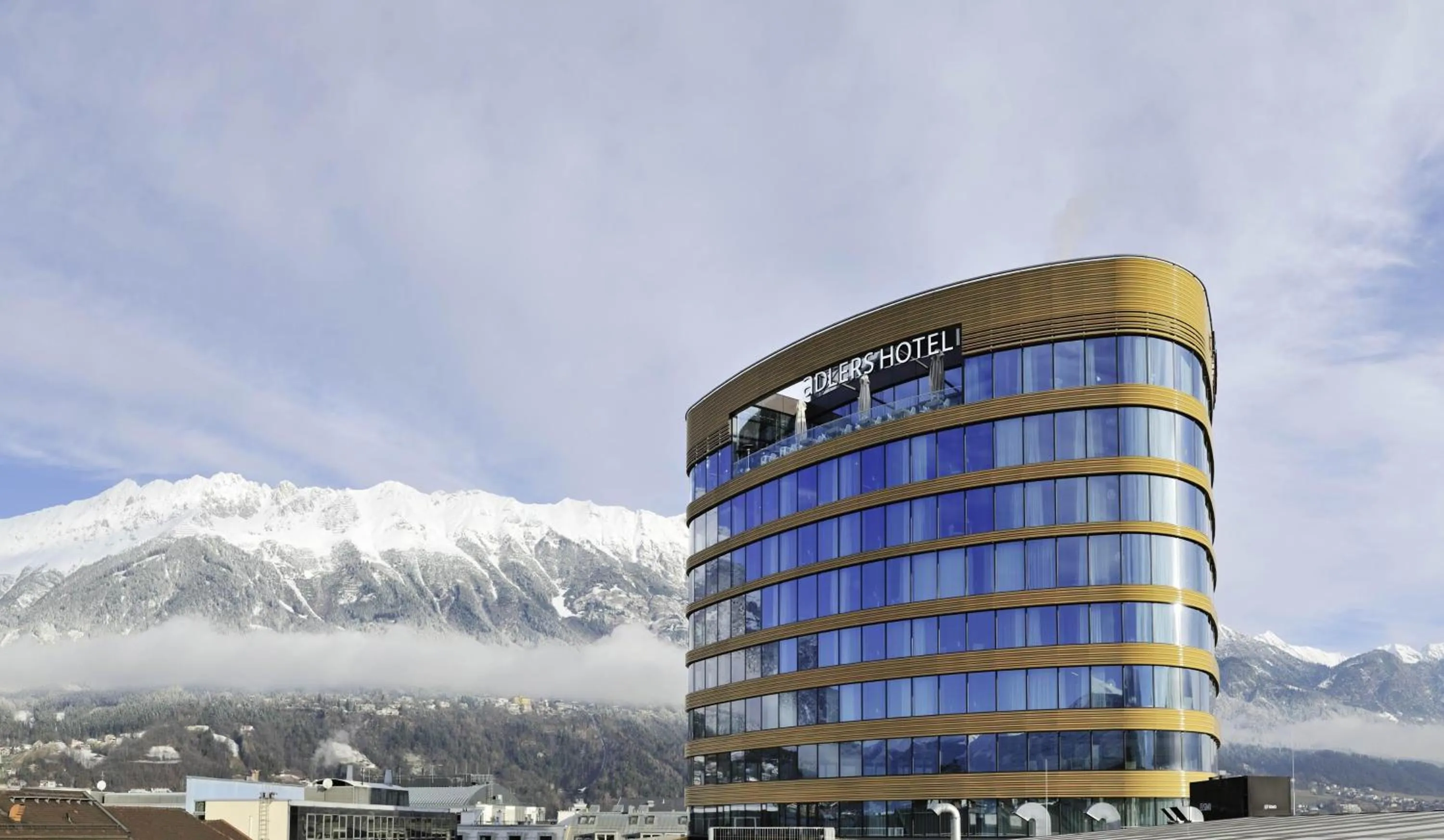 Property building in ADLERS Hotel Innsbruck
