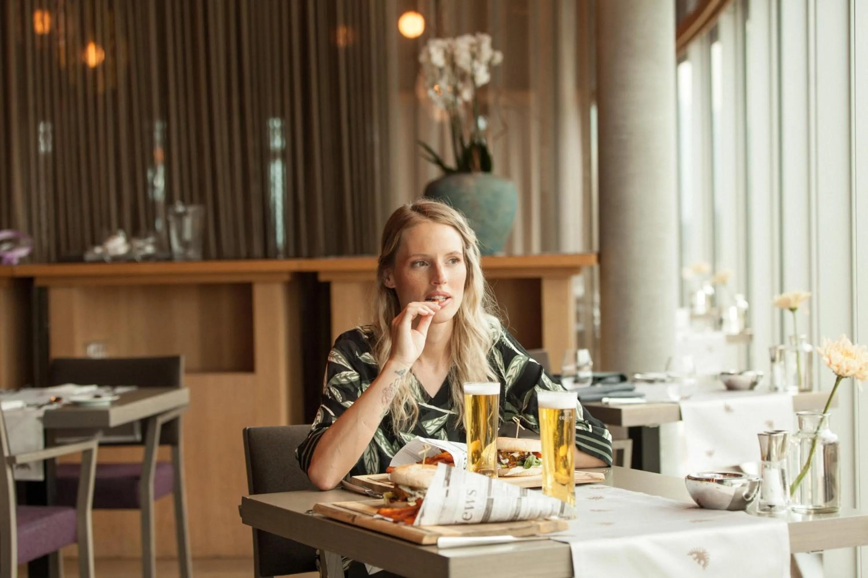 Restaurant/places to eat in ADLERS Hotel Innsbruck