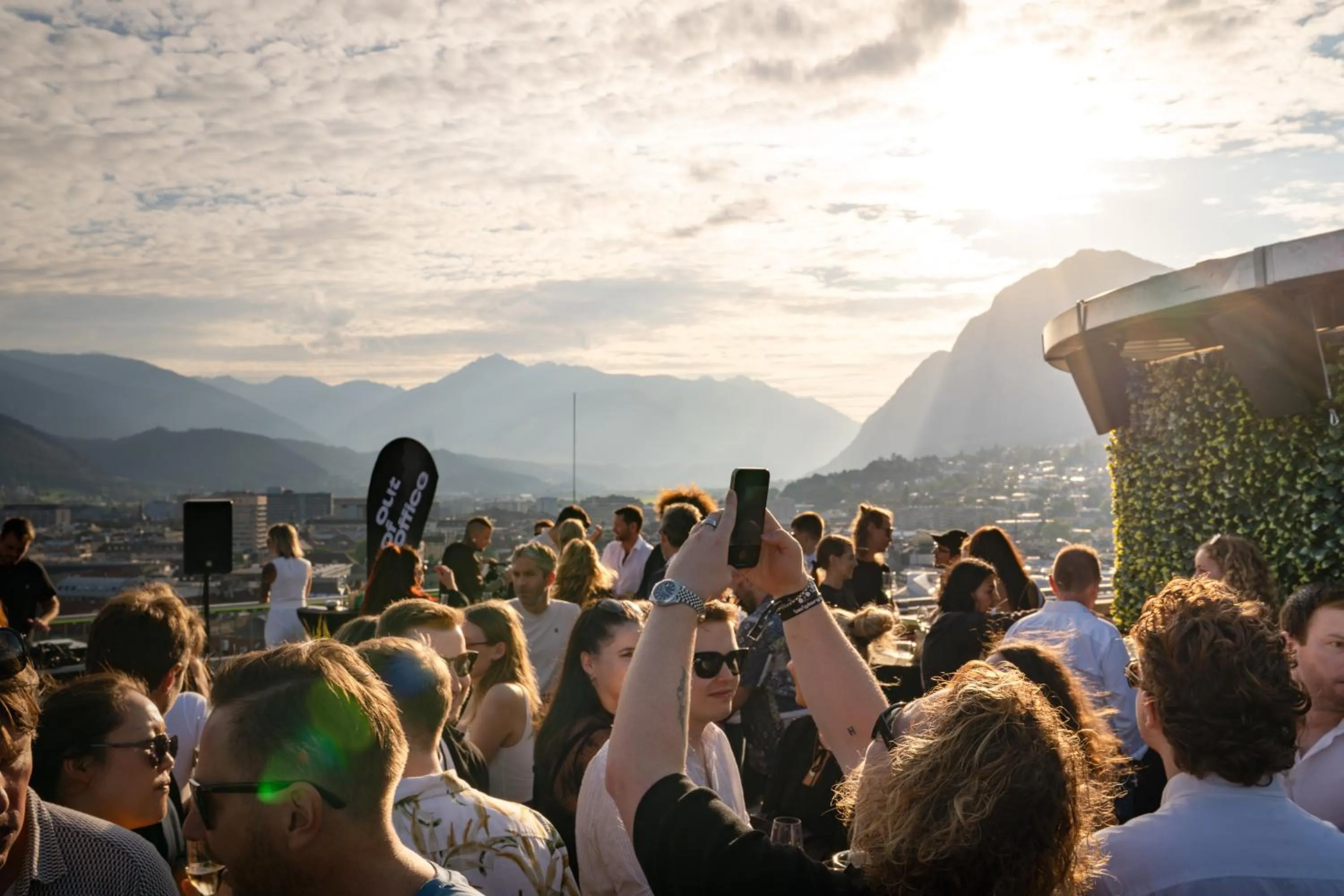 Balcony/Terrace in ADLERS Hotel Innsbruck