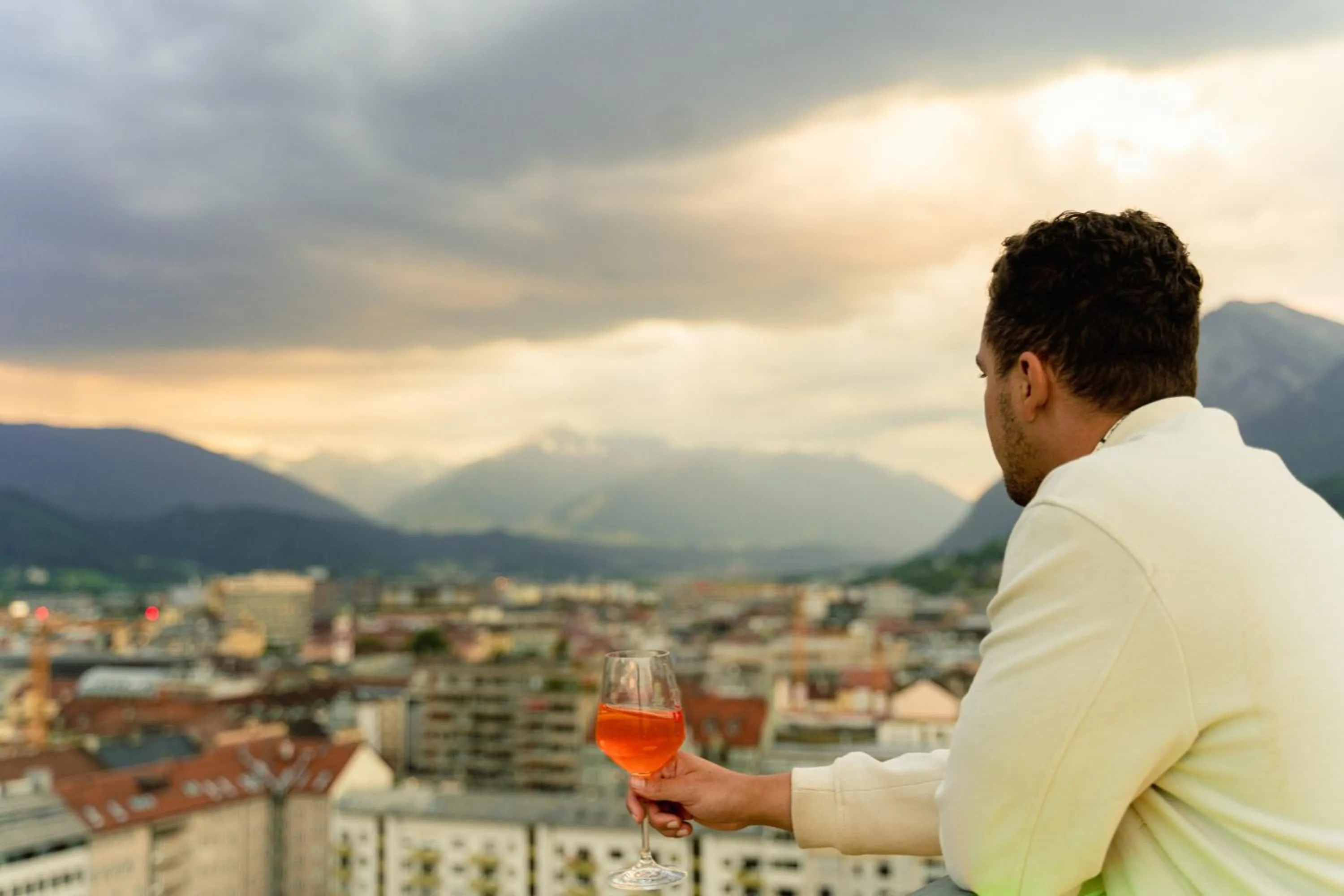 Balcony/Terrace in ADLERS Hotel Innsbruck