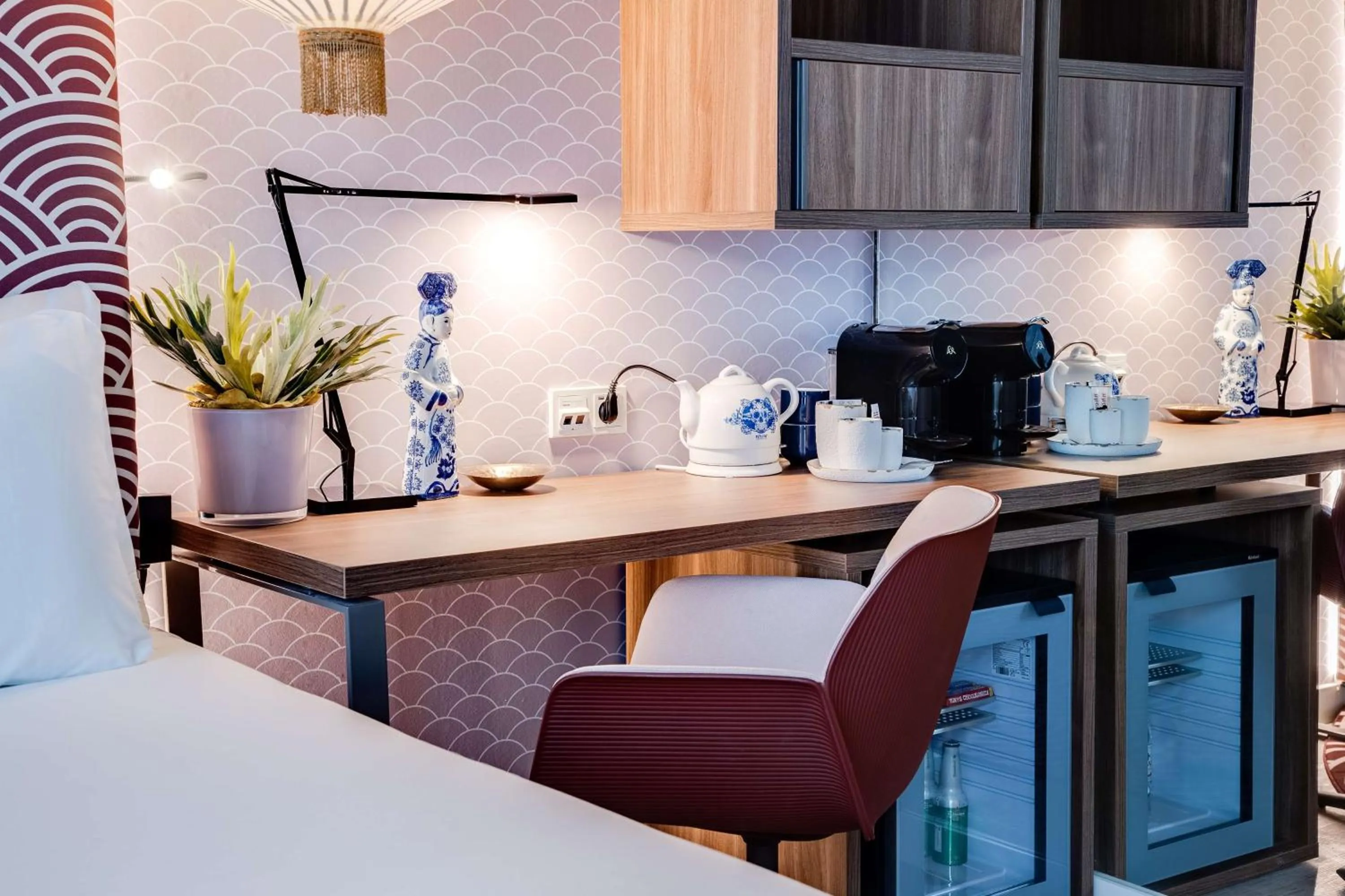 Bedroom in nhow Amsterdam Rai