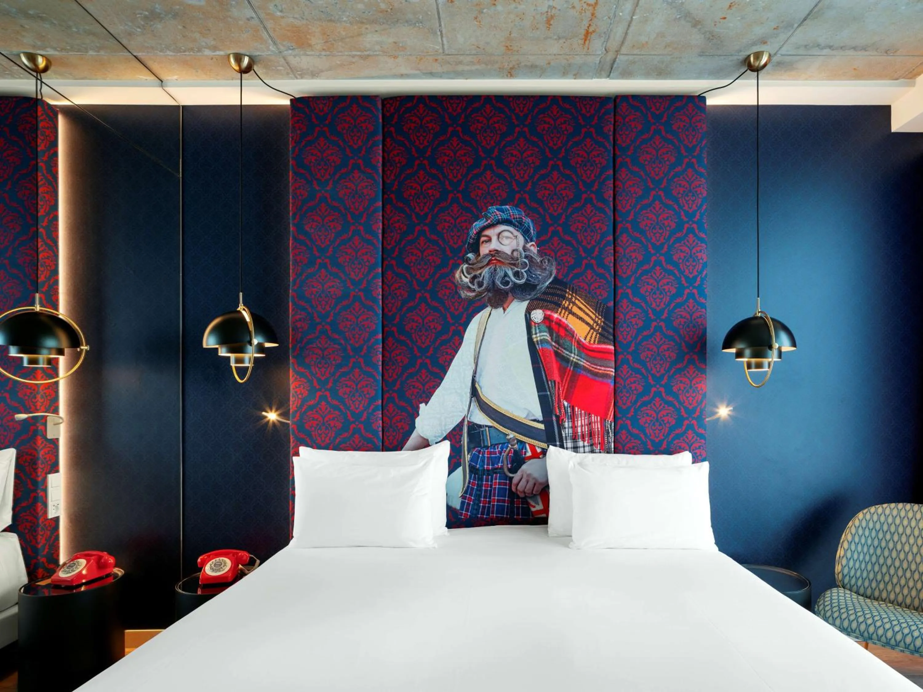 Bedroom, Bed in nhow Amsterdam Rai