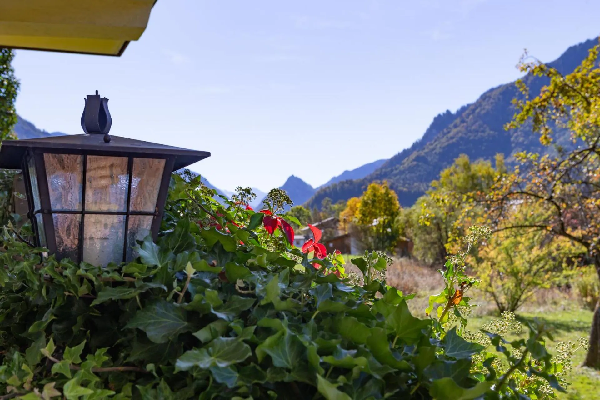 Mountain view in DEVA Hotel-Restaurant Fischerwirt inklusive Chiemgau Card