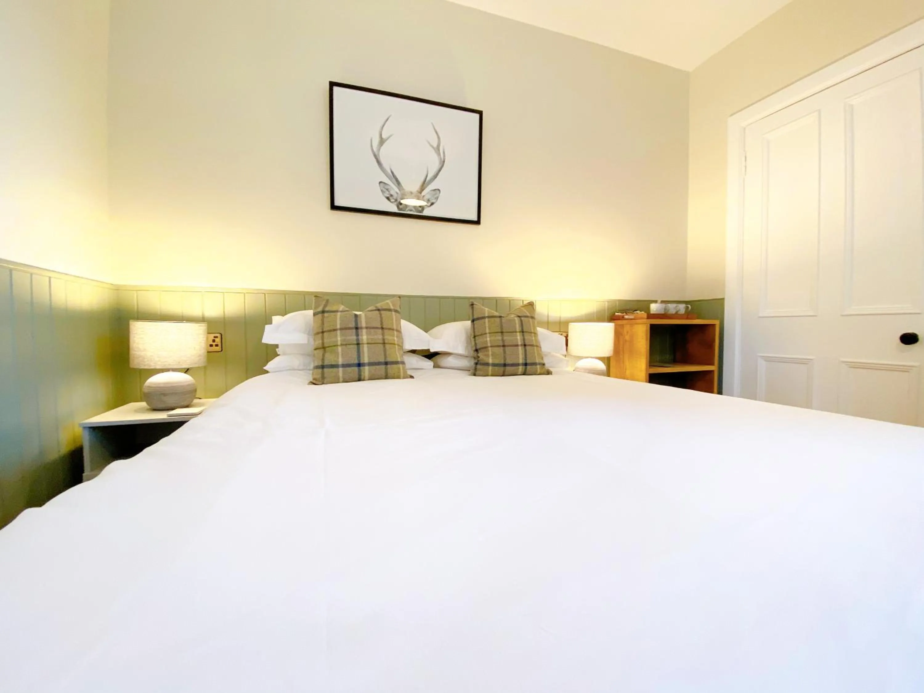 Bed in Cairngorm Guest House