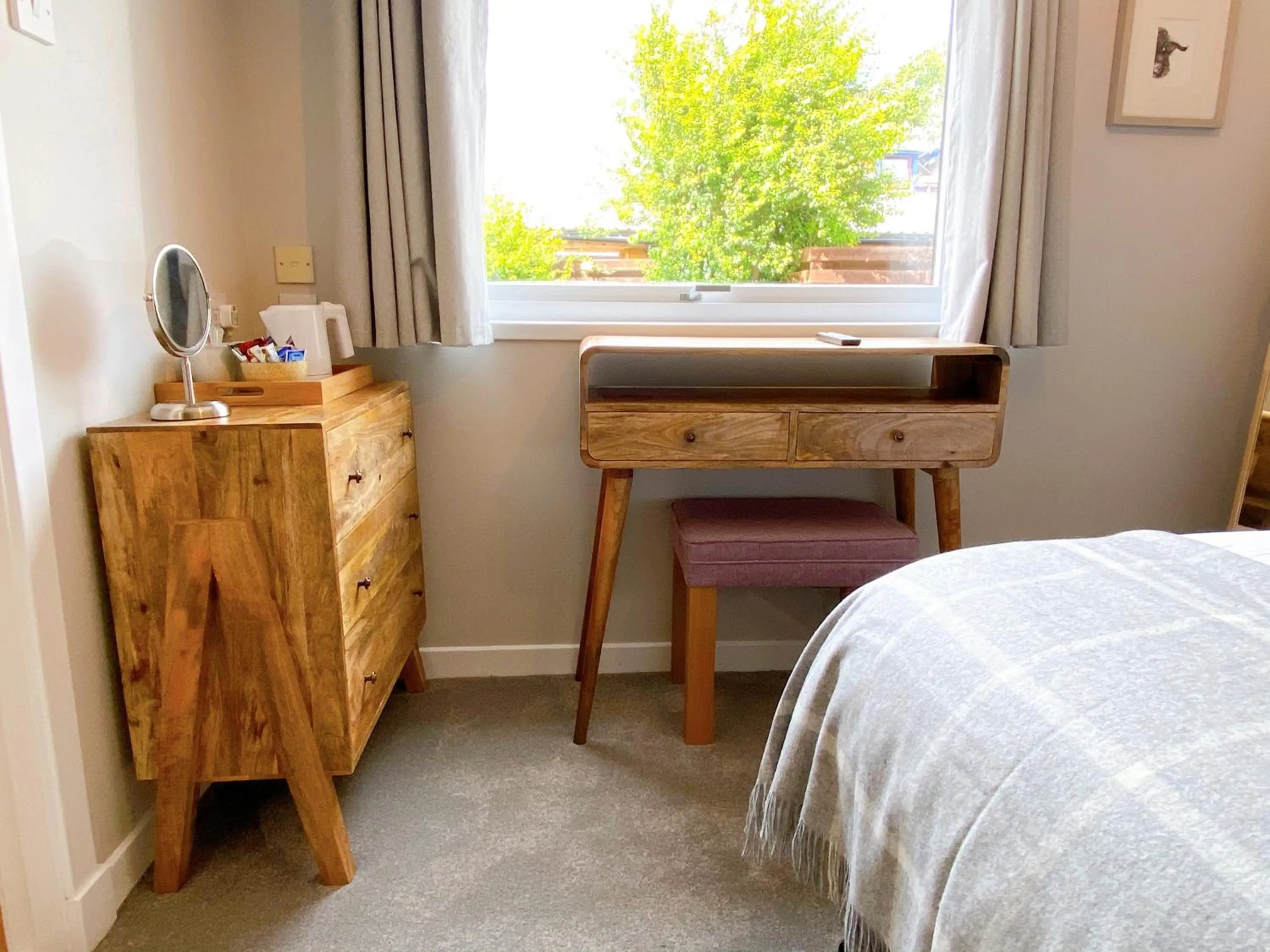 Bed in Cairngorm Guest House